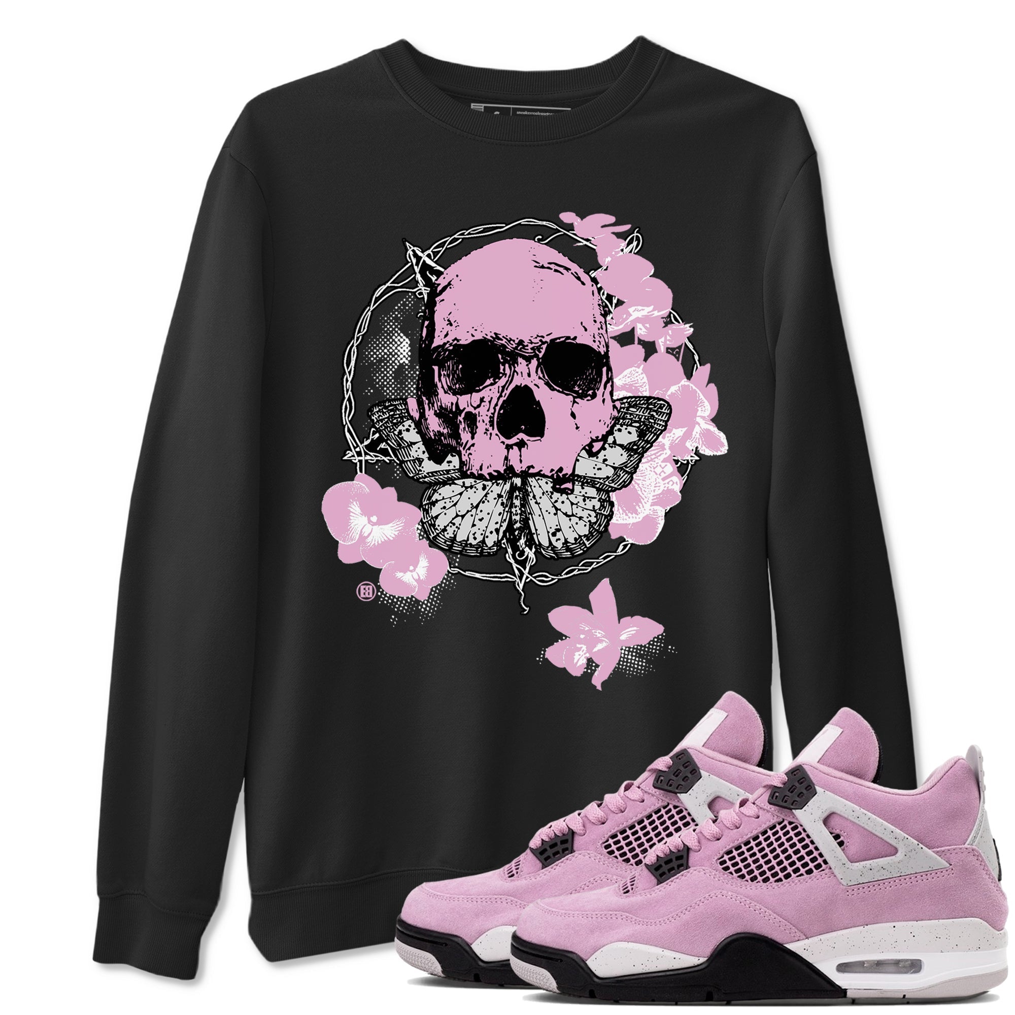 Carpe Diem Skull Sneaker Tees - Air Jordan 4 Orchid