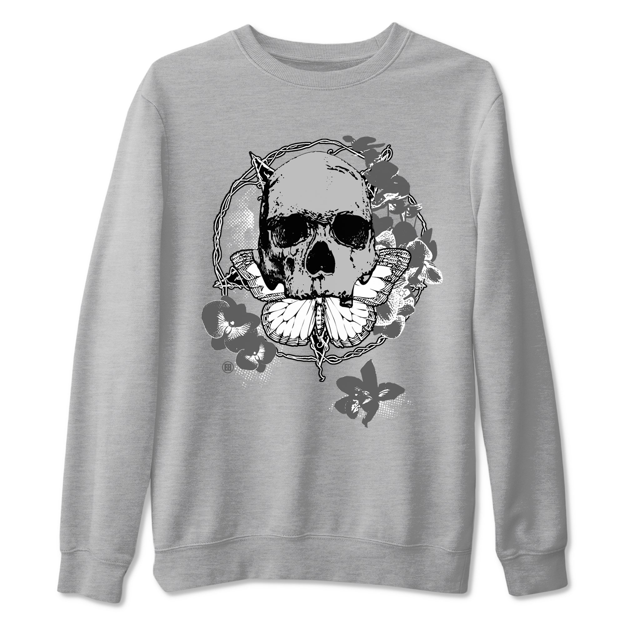 Carpe Diem Skull Sneaker Tees - Air Jordan 9 Cool Grey