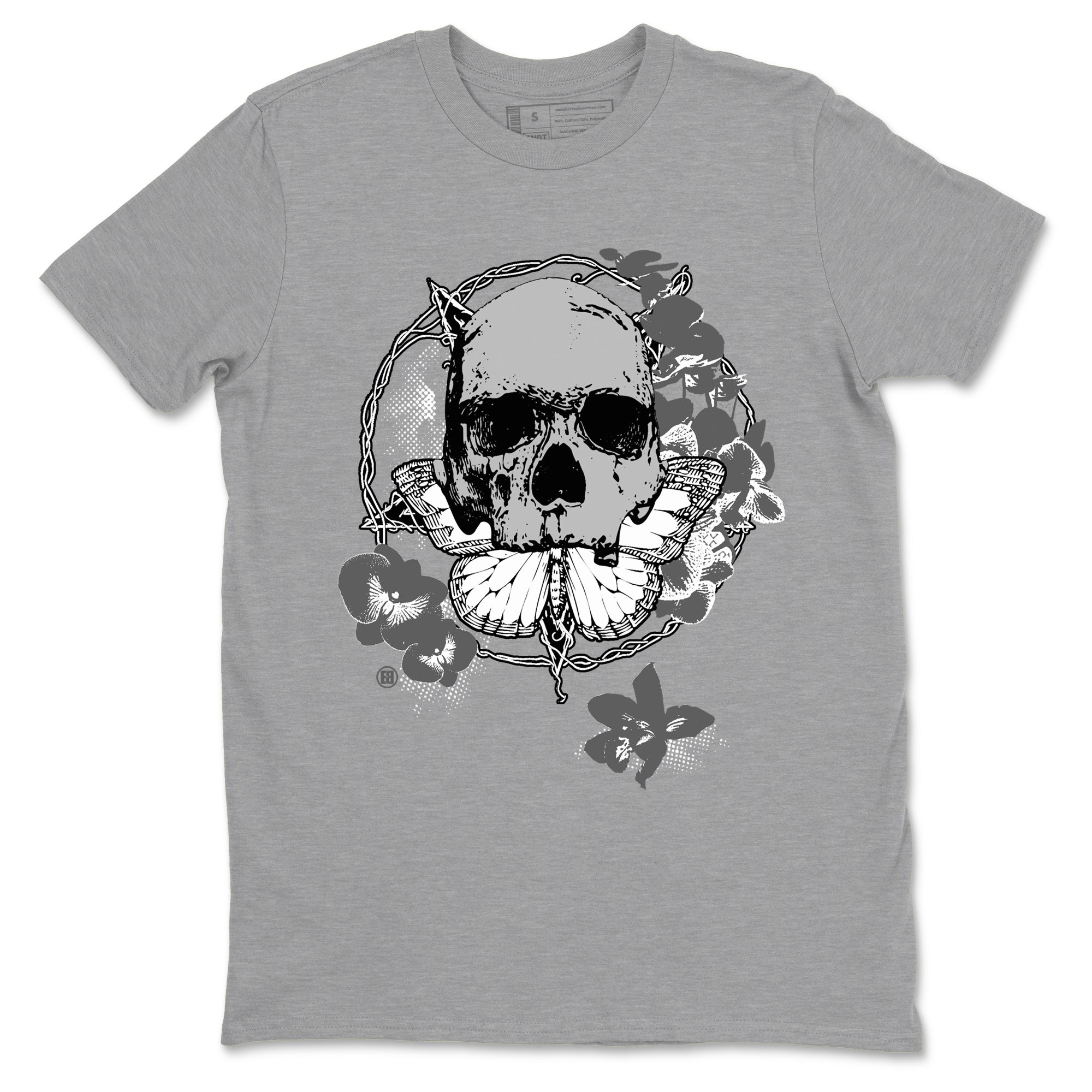 Carpe Diem Skull Sneaker Tees - Air Jordan 9 Cool Grey