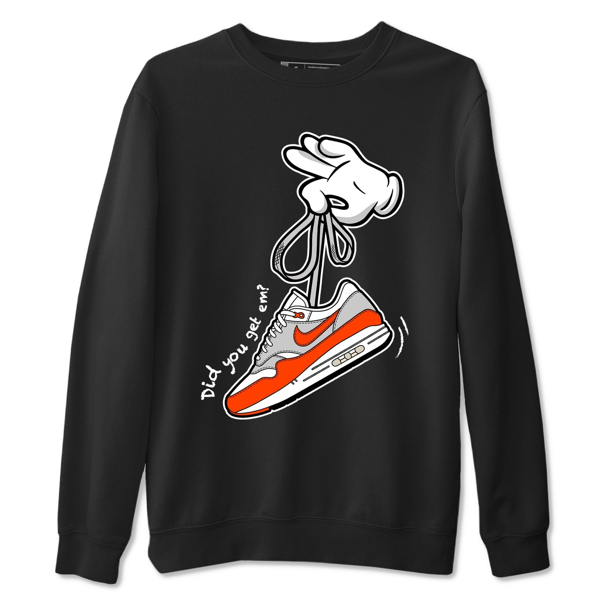 Cartoon Hands Sneaker Tees - Air Max 1 Cosmic Clay