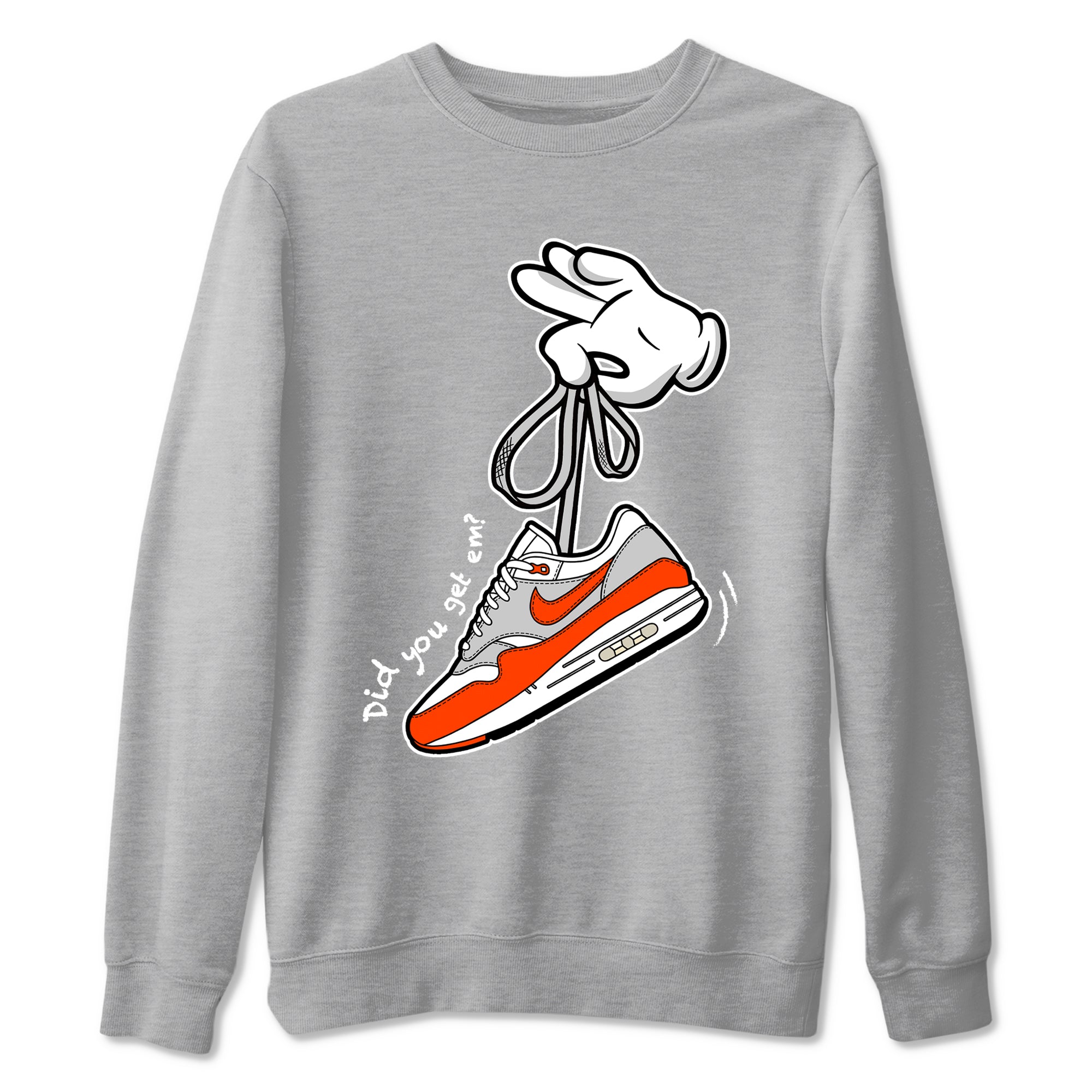 Cartoon Hands Sneaker Tees - Air Max 1 Cosmic Clay