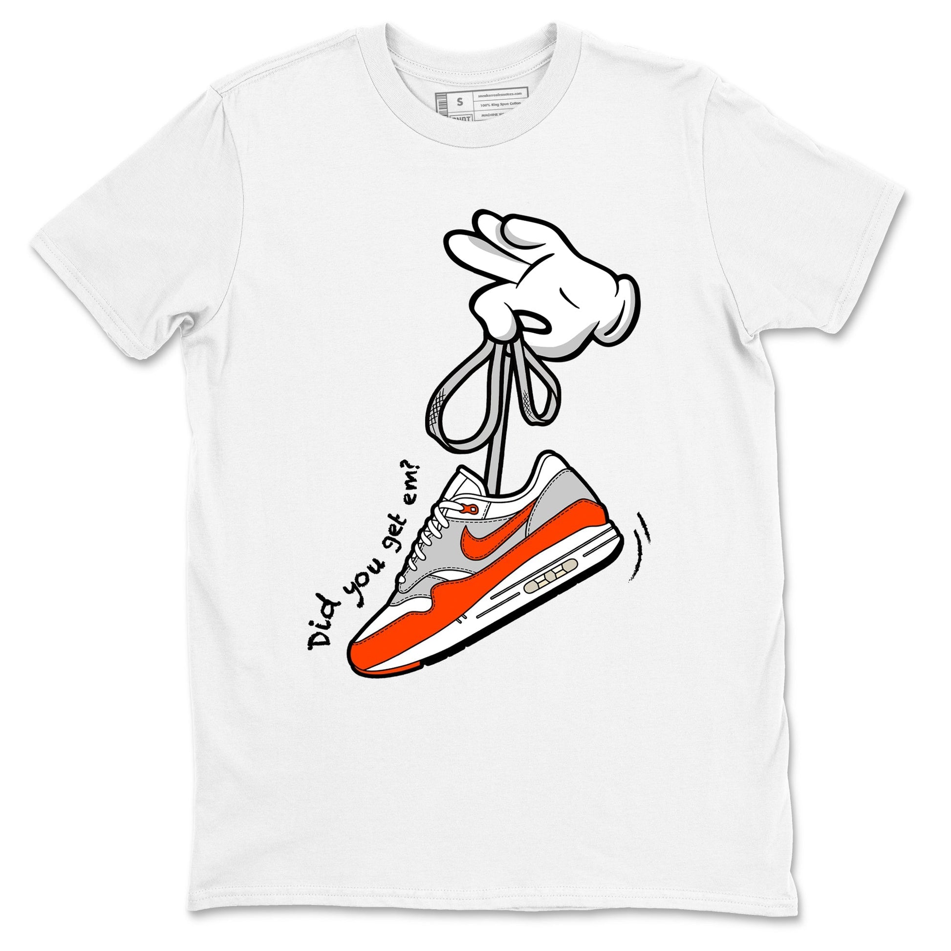Cartoon Hands Sneaker Tees - Air Max 1 Cosmic Clay