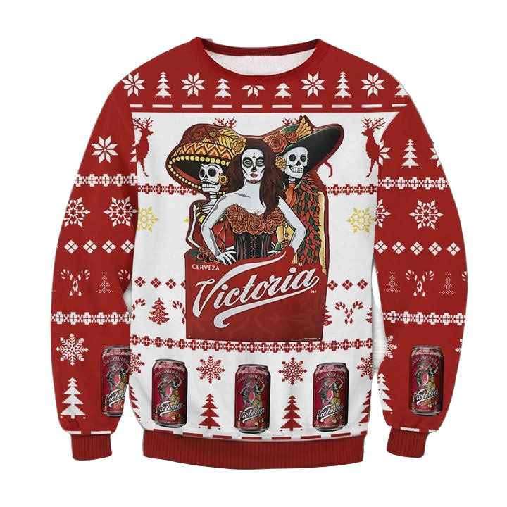 Cerveza Victoria Mexican Lager Ugly Christmas Sweater 2022 ? Usalast