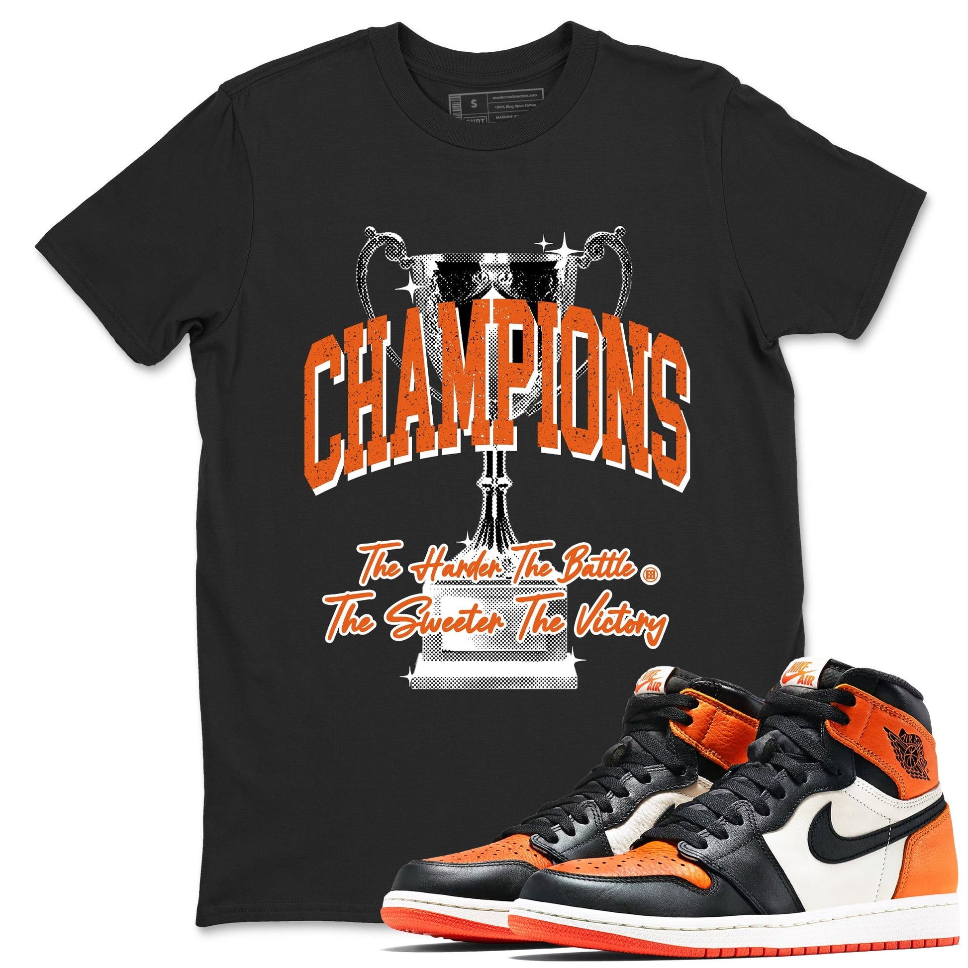 Champions Trophy Sneaker Tees - Air Jordan 1 Shattered Backboard