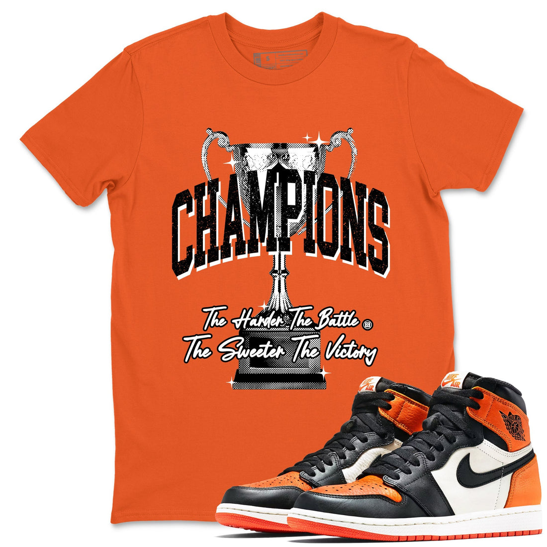 Champions Trophy Sneaker Tees - Air Jordan 1 Shattered Backboard