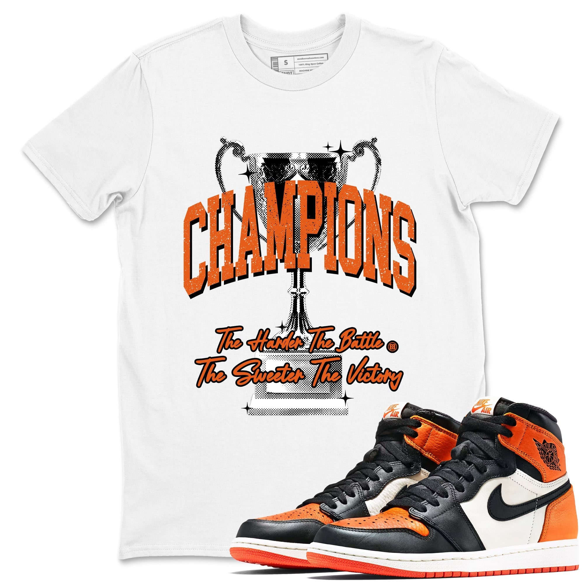Champions Trophy Sneaker Tees - Air Jordan 1 Shattered Backboard