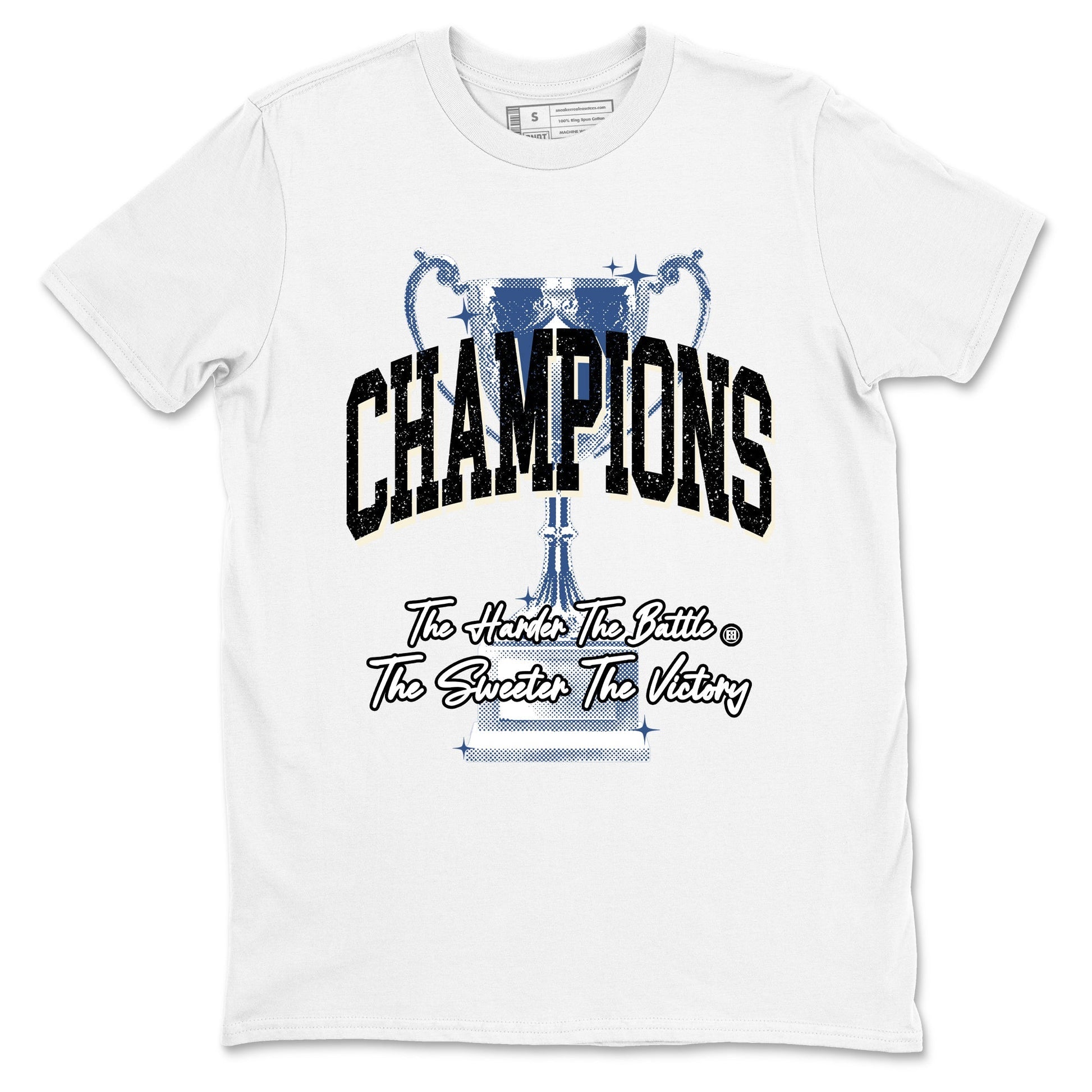 Champions Trophy Sneaker Tees - Air Jordan 3 A Ma Maniere x Diffused Blue