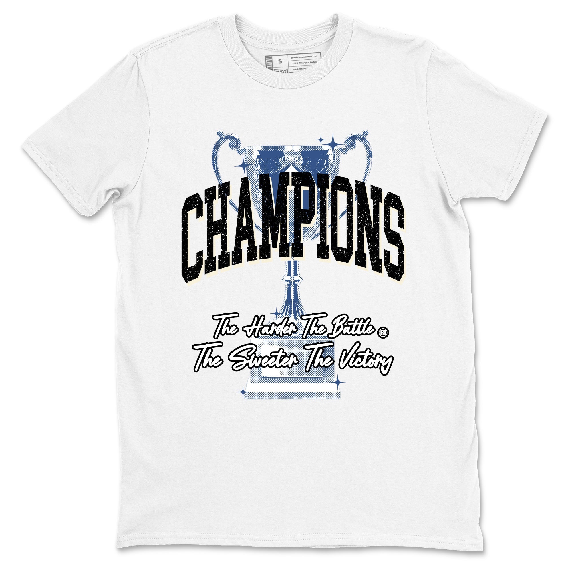 Champions Trophy Sneaker Tees - Air Jordan 3 A Ma Maniere x Diffused Blue