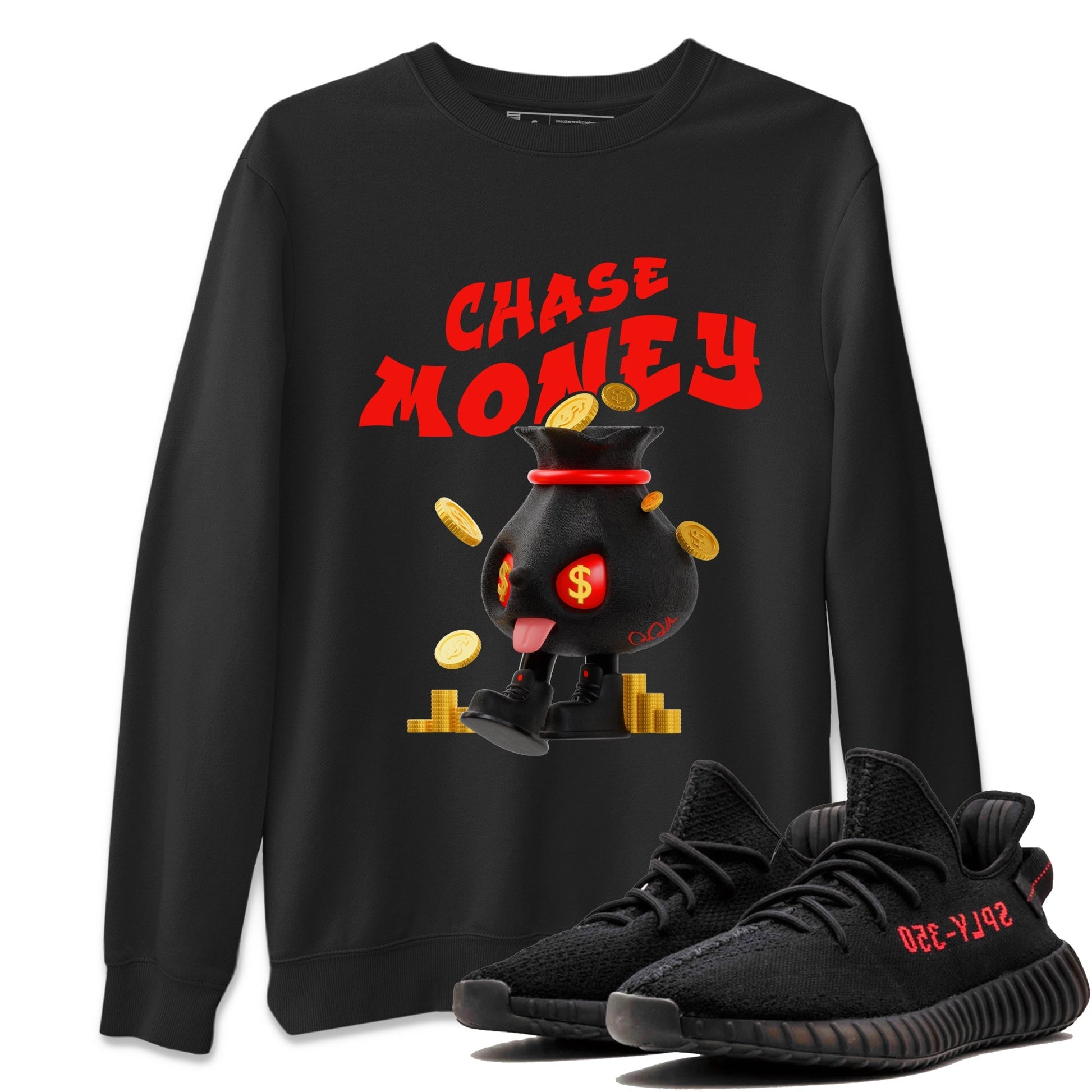 Chase Money Sneaker Tee - Yeezy 350 Bred