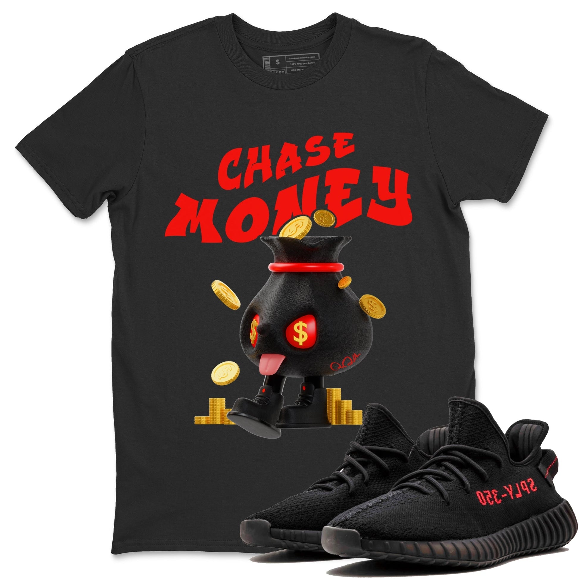 Chase Money Sneaker Tee - Yeezy 350 Bred