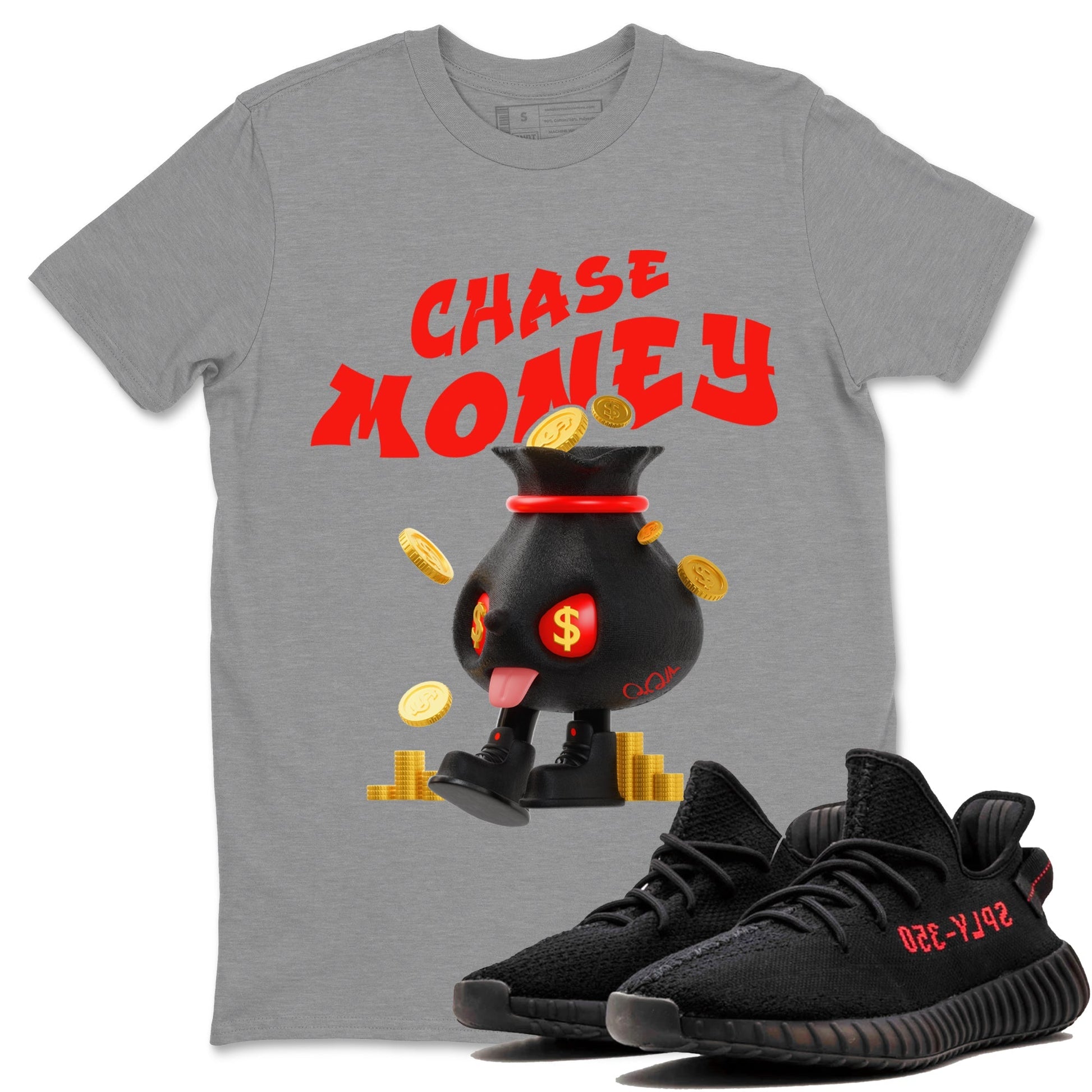 Chase Money Sneaker Tee - Yeezy 350 Bred