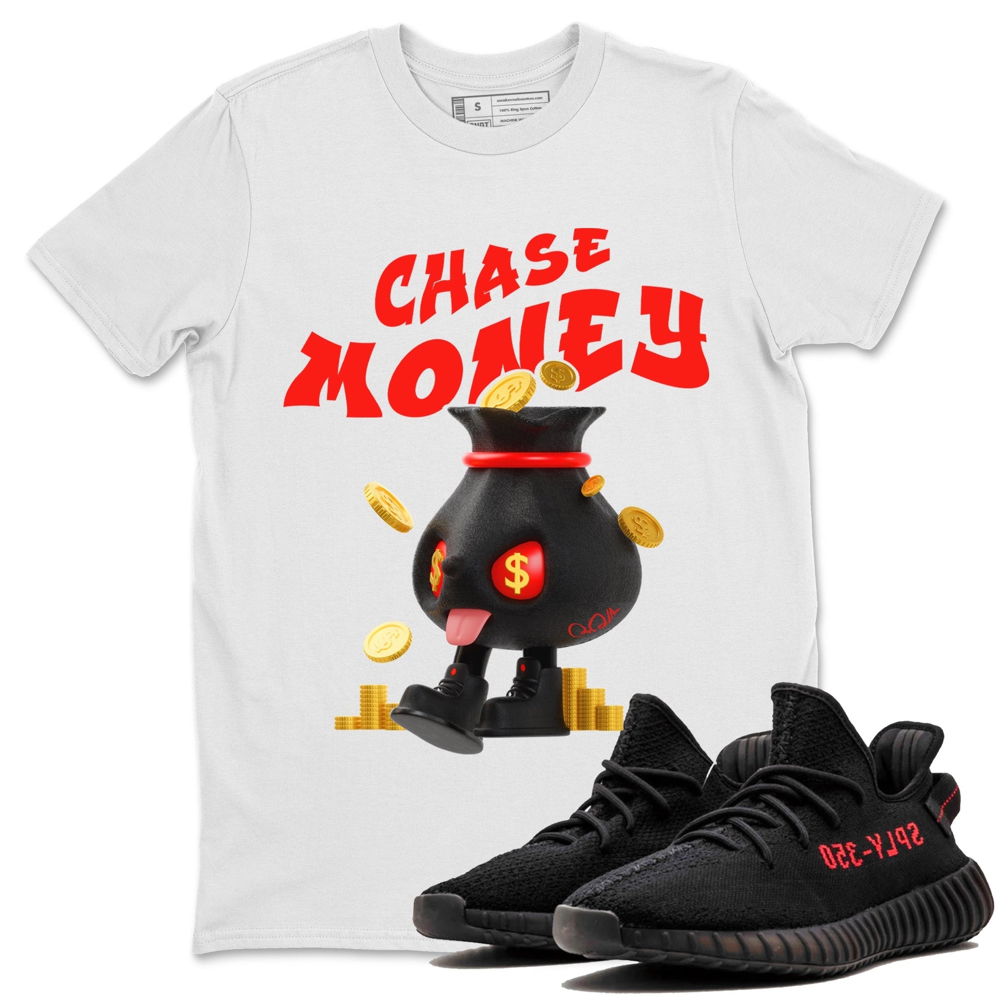 Chase Money Sneaker Tee - Yeezy 350 Bred