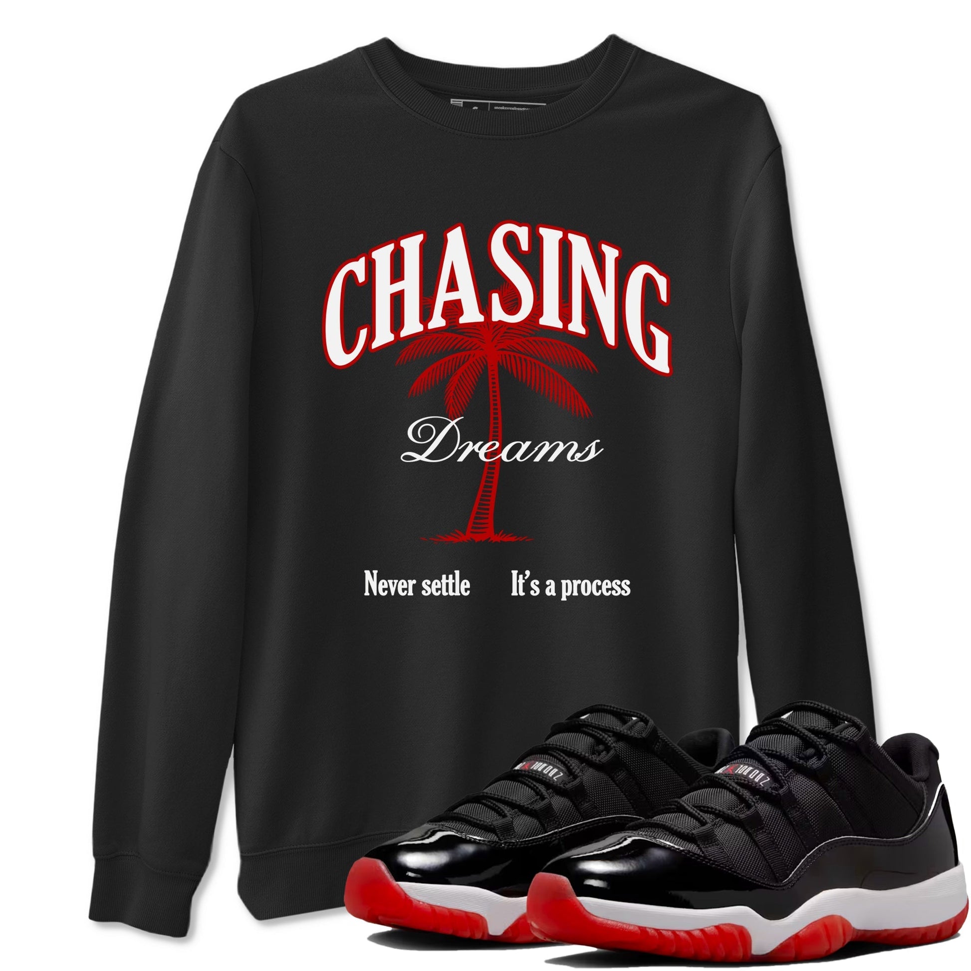 Chasing Dreams Sneaker Tees - Air Jordan 11 Bred