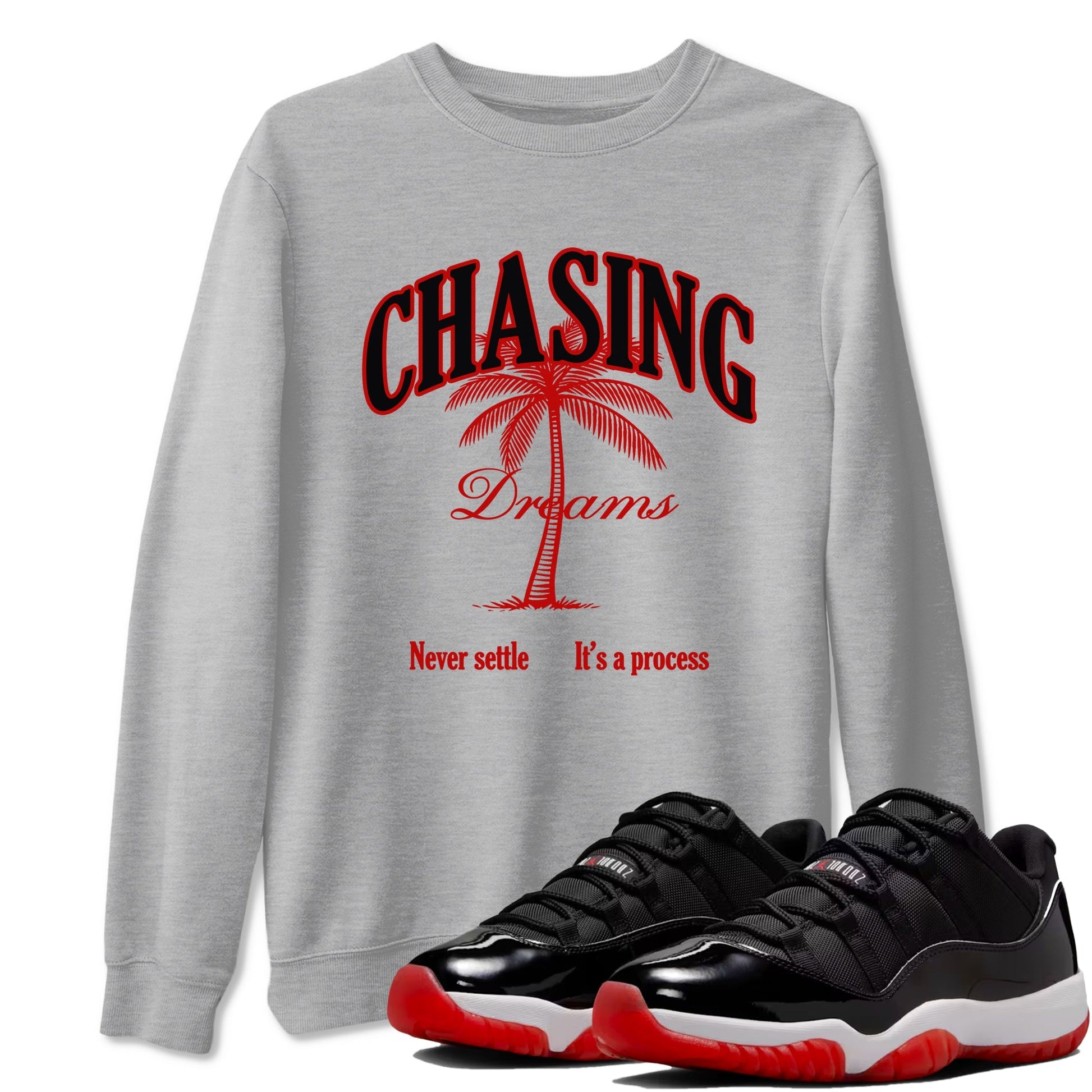 Chasing Dreams Sneaker Tees - Air Jordan 11 Bred
