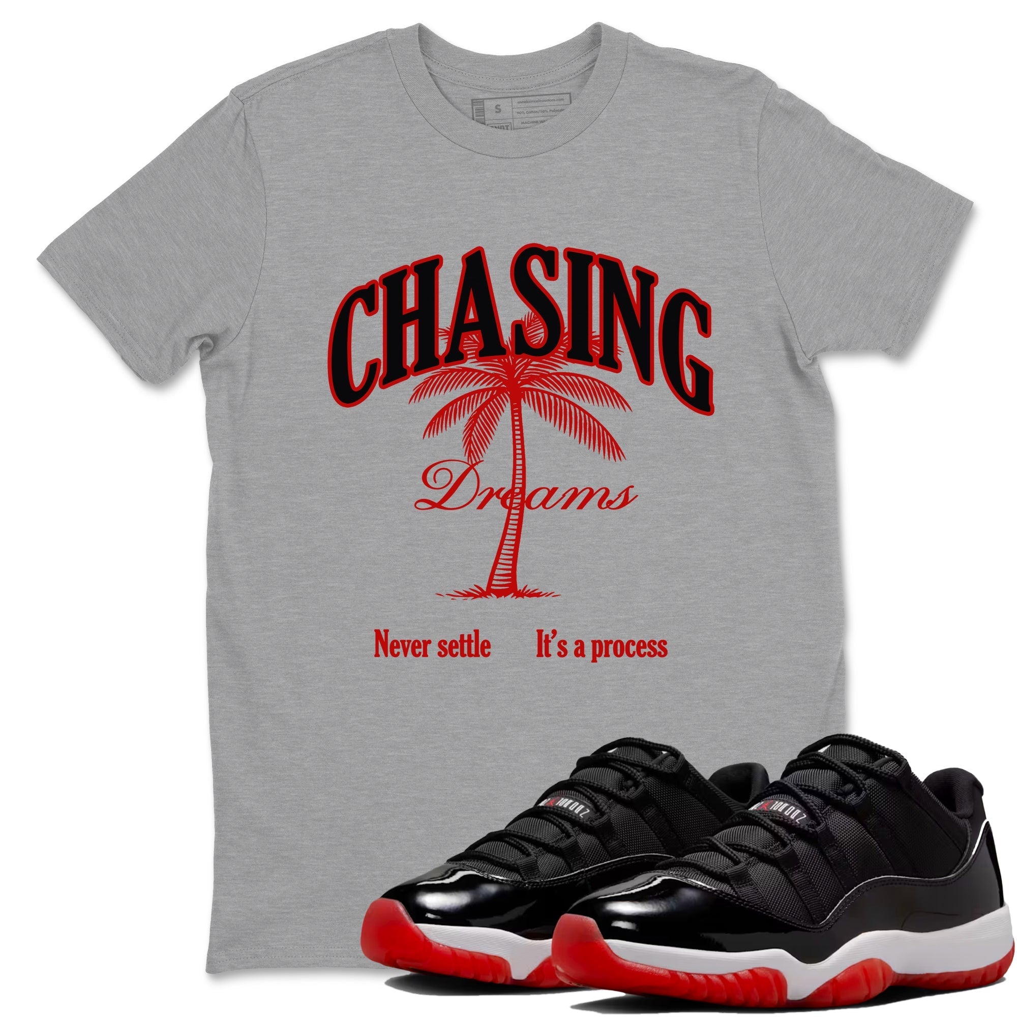 Chasing Dreams Sneaker Tees - Air Jordan 11 Bred