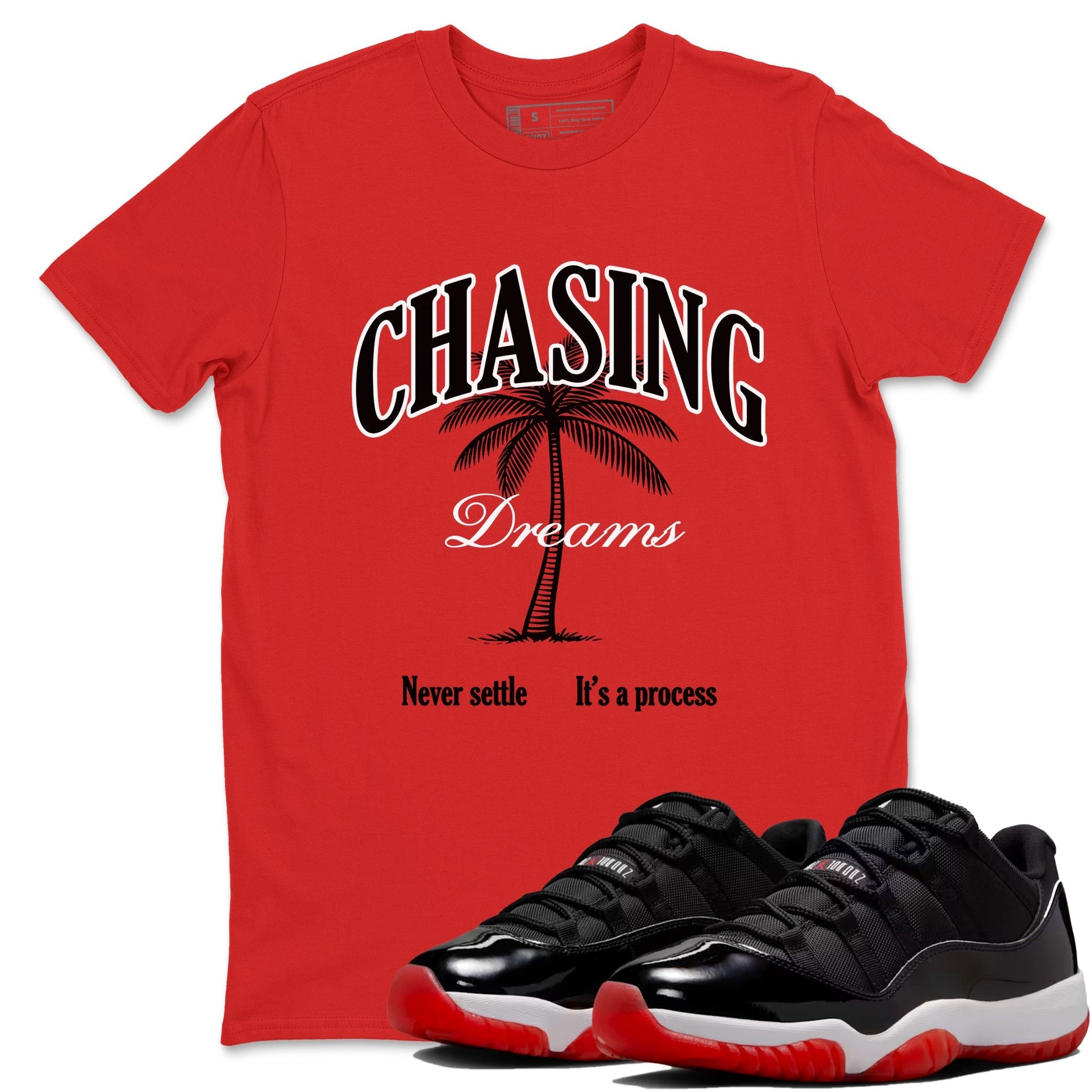 Chasing Dreams Sneaker Tees - Air Jordan 11 Bred