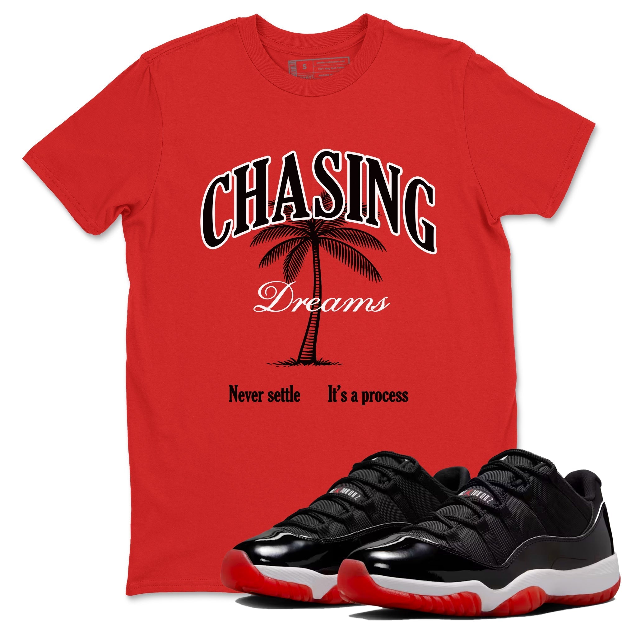 Chasing Dreams Sneaker Tees - Air Jordan 11 Bred