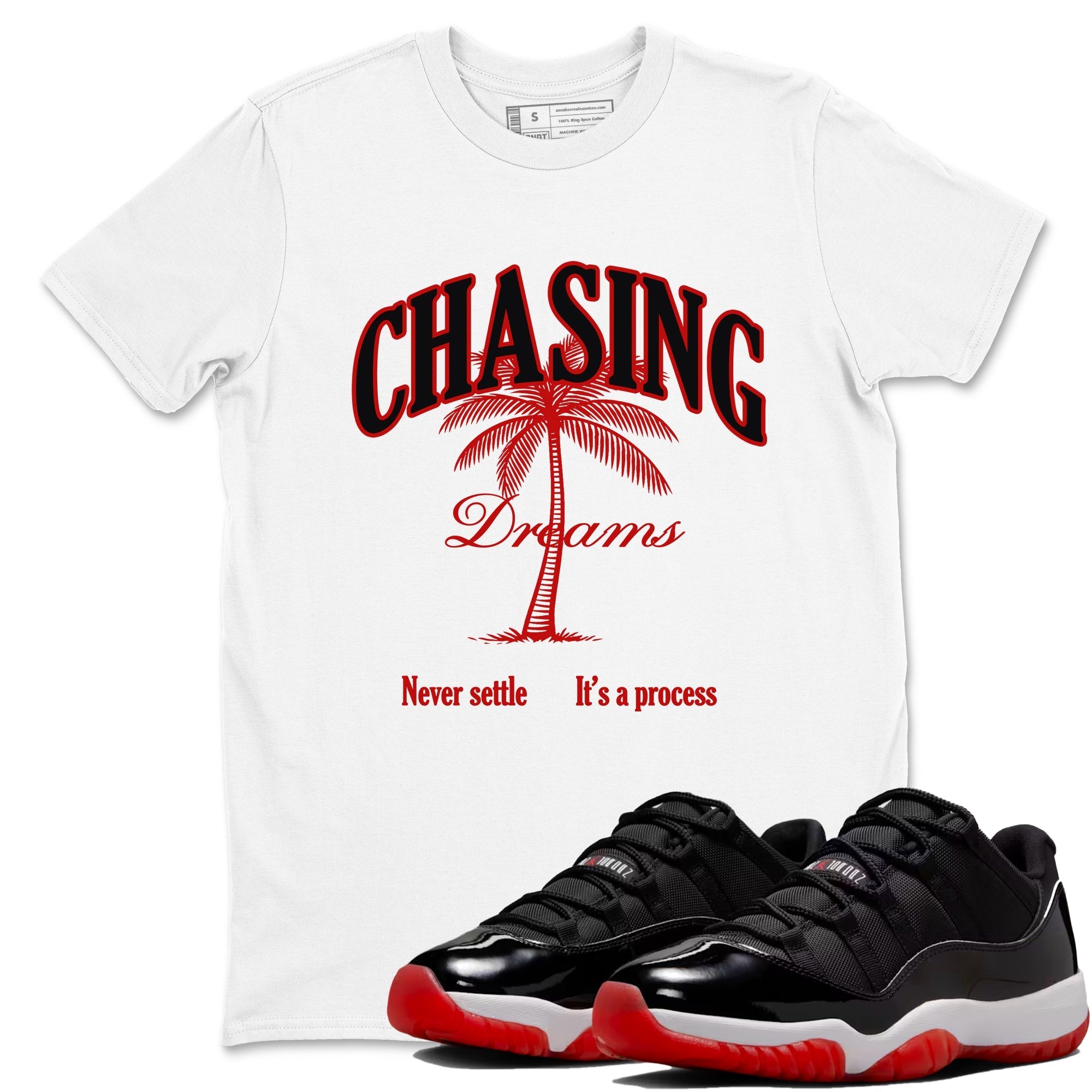 Chasing Dreams Sneaker Tees - Air Jordan 11 Bred