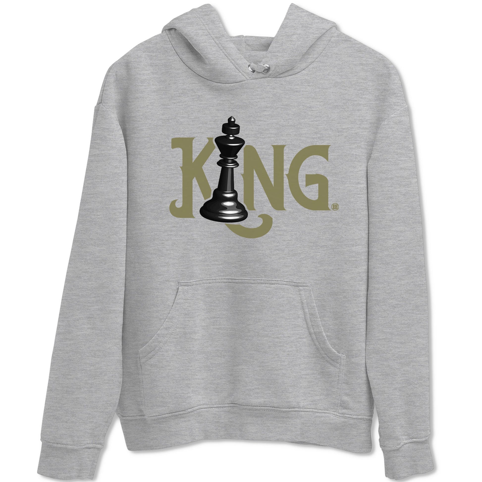 Chess King Sneaker Tee - Air Jordan 4 Medium Olive