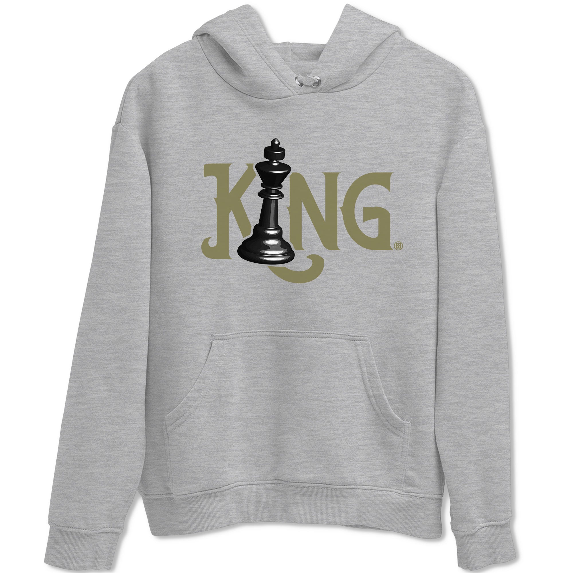 Chess King Sneaker Tee - Air Jordan 4 Medium Olive