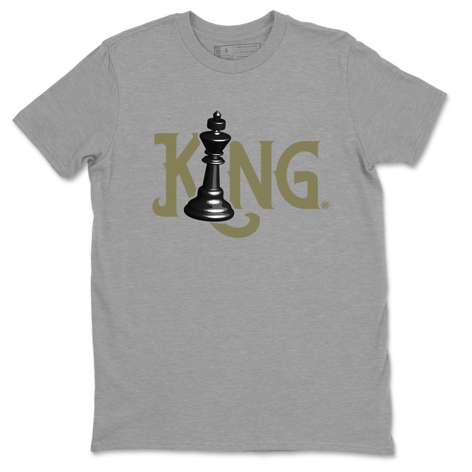 Chess King Sneaker Tee - Air Jordan 4 Medium Olive