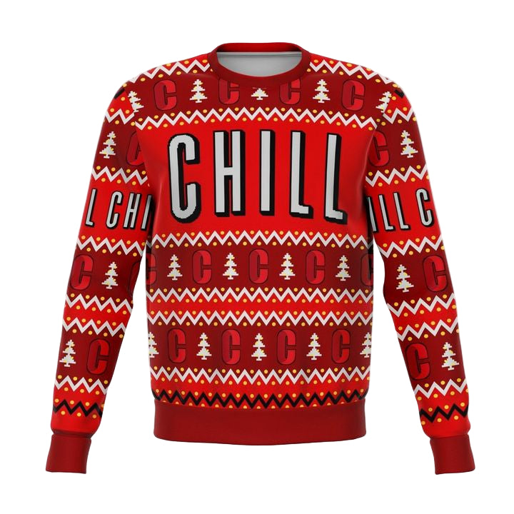 Chill Funny Meme 2022 Design 3d Ugly Christmas Sweater ? Usalast