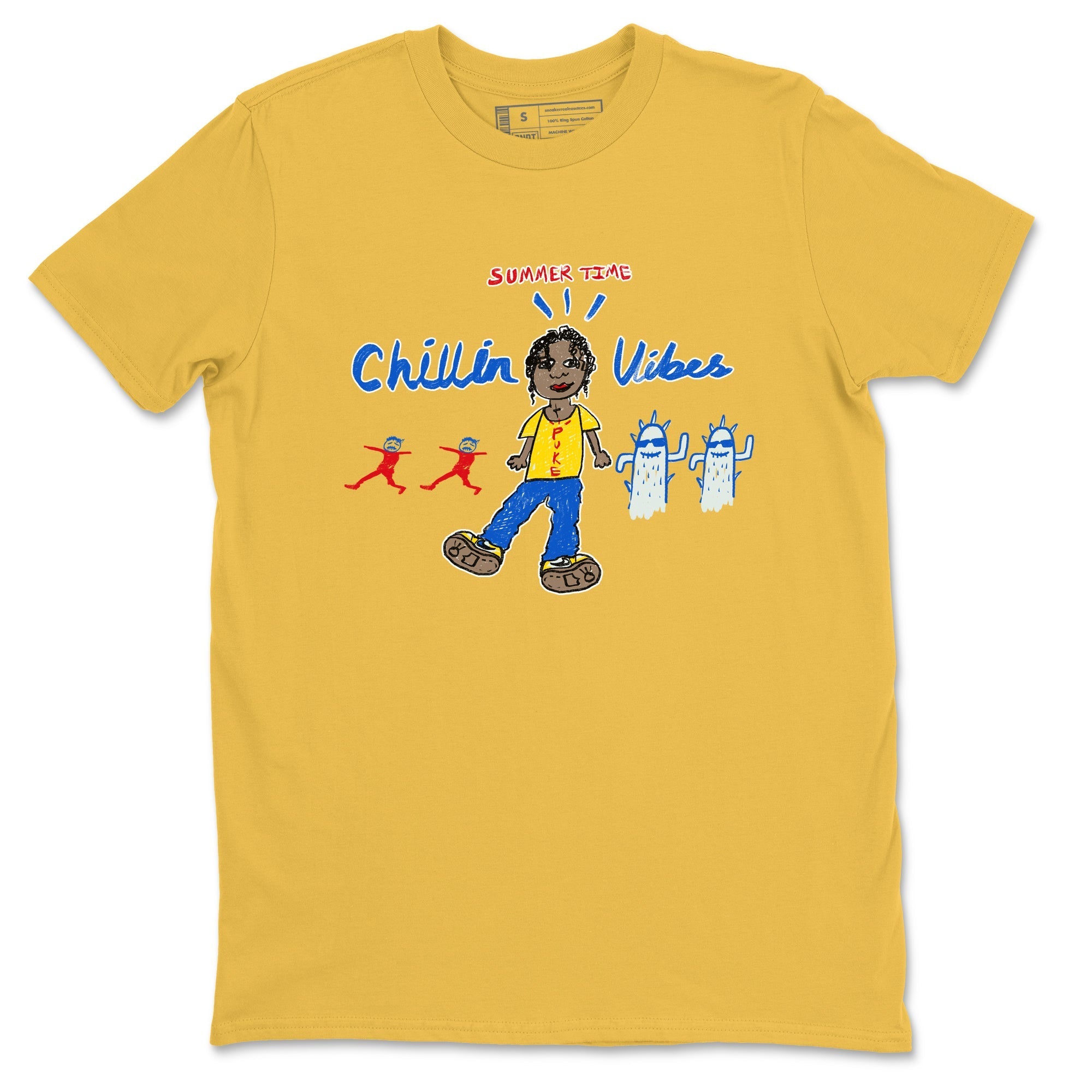 Chillin Vibes Sneaker Tees - Air Jordan 1 Travis Scott Canary