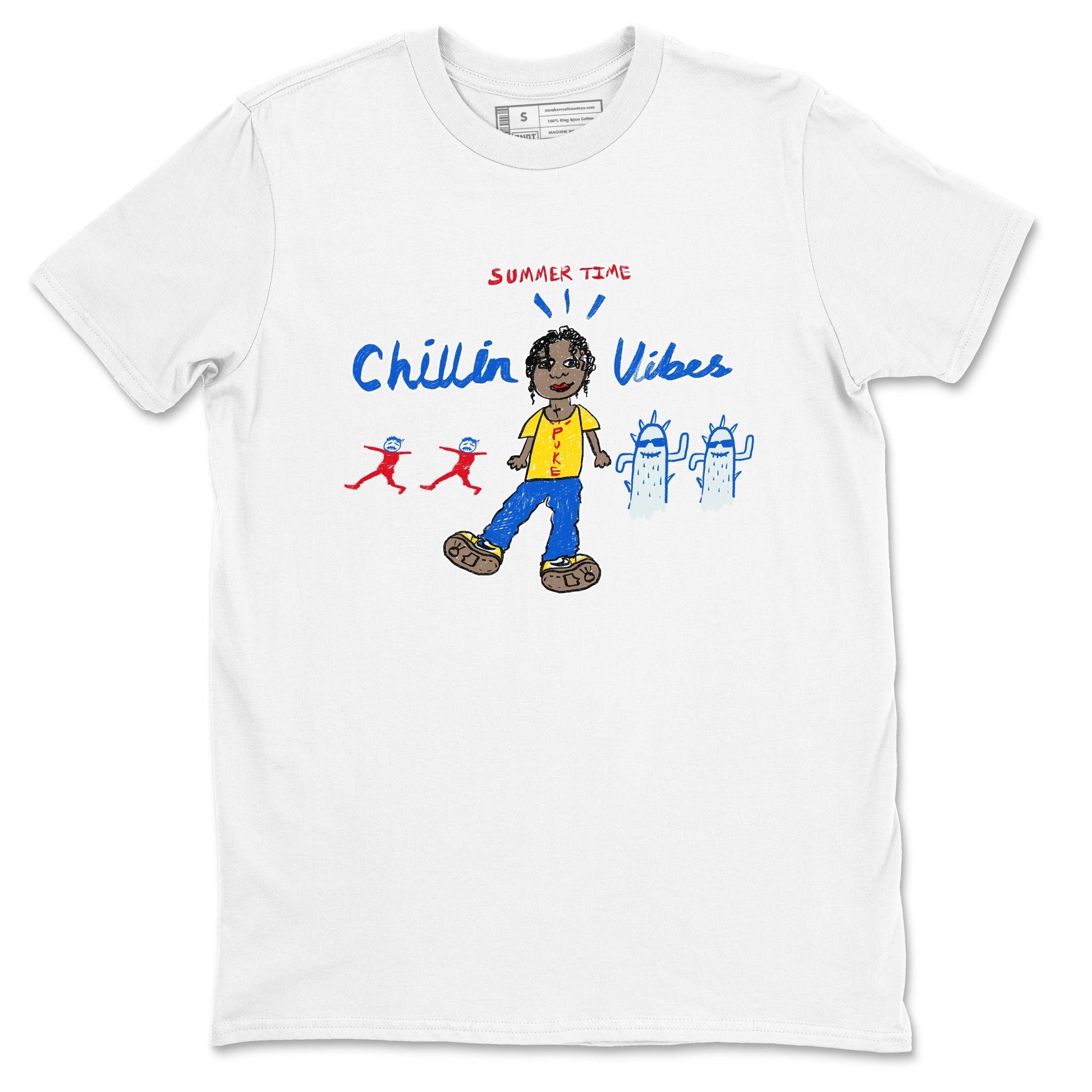 Chillin Vibes Sneaker Tees - Air Jordan 1 Travis Scott Canary