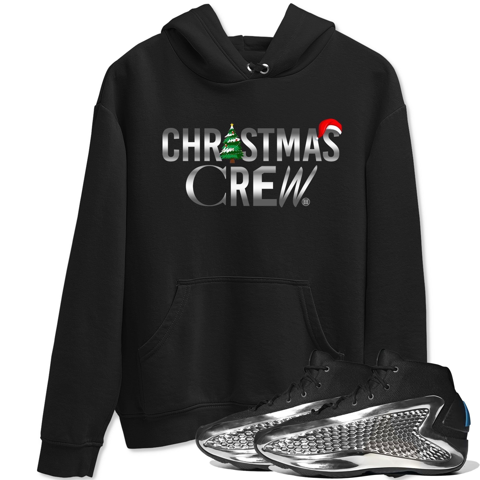 Christmas Crew Sneaker Tees - AE 1 Silver Metallic