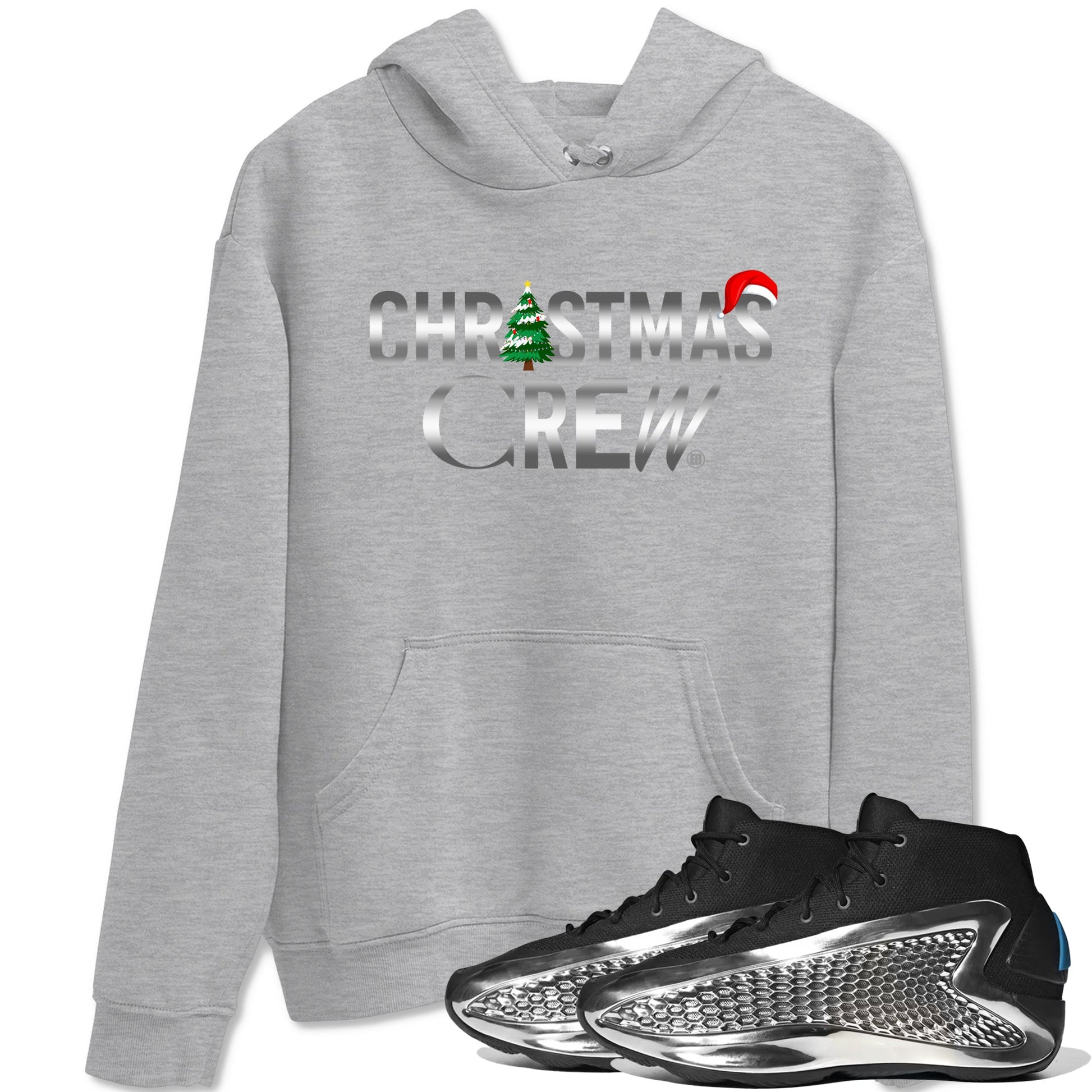 Christmas Crew Sneaker Tees - AE 1 Silver Metallic