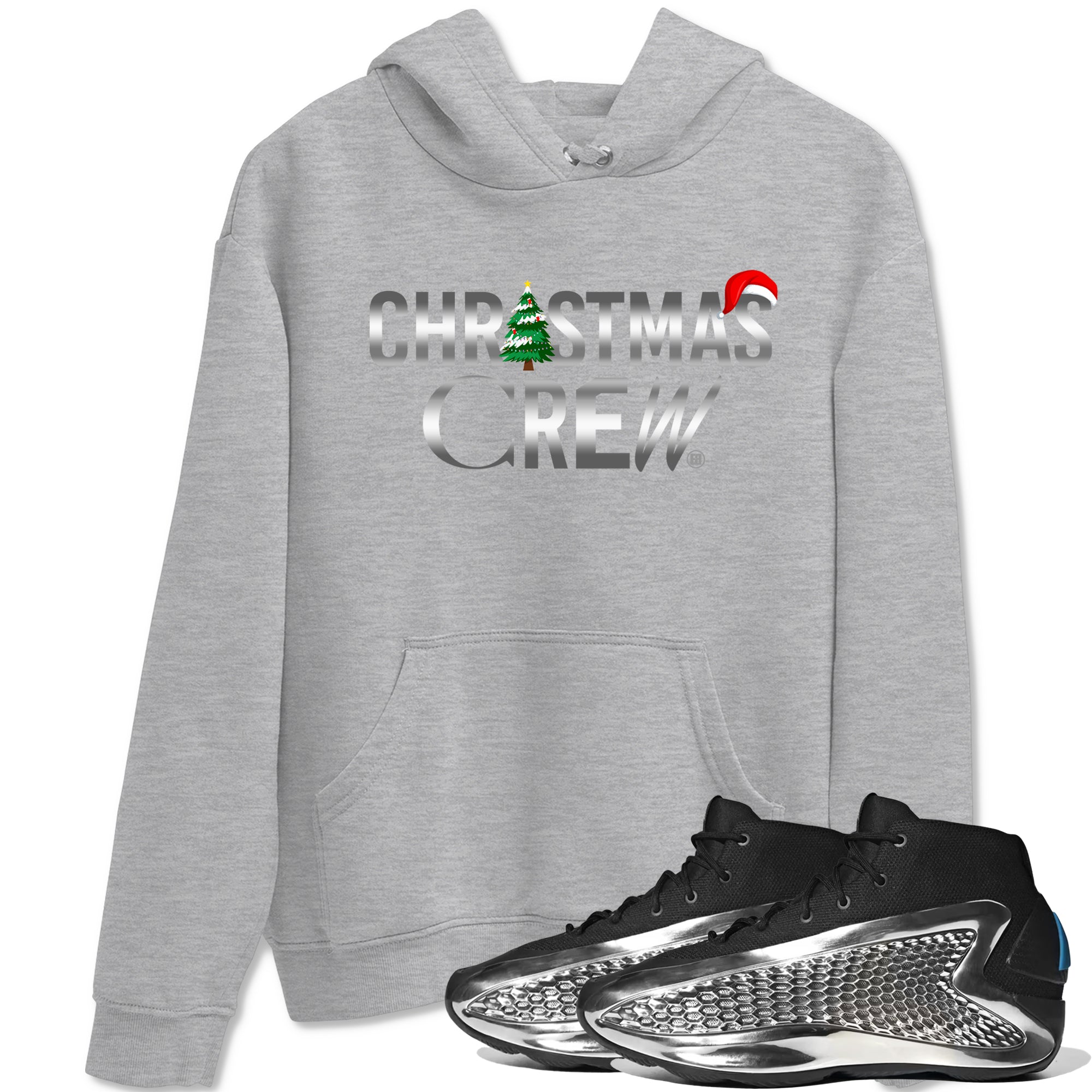Christmas Crew Sneaker Tees - AE 1 Silver Metallic