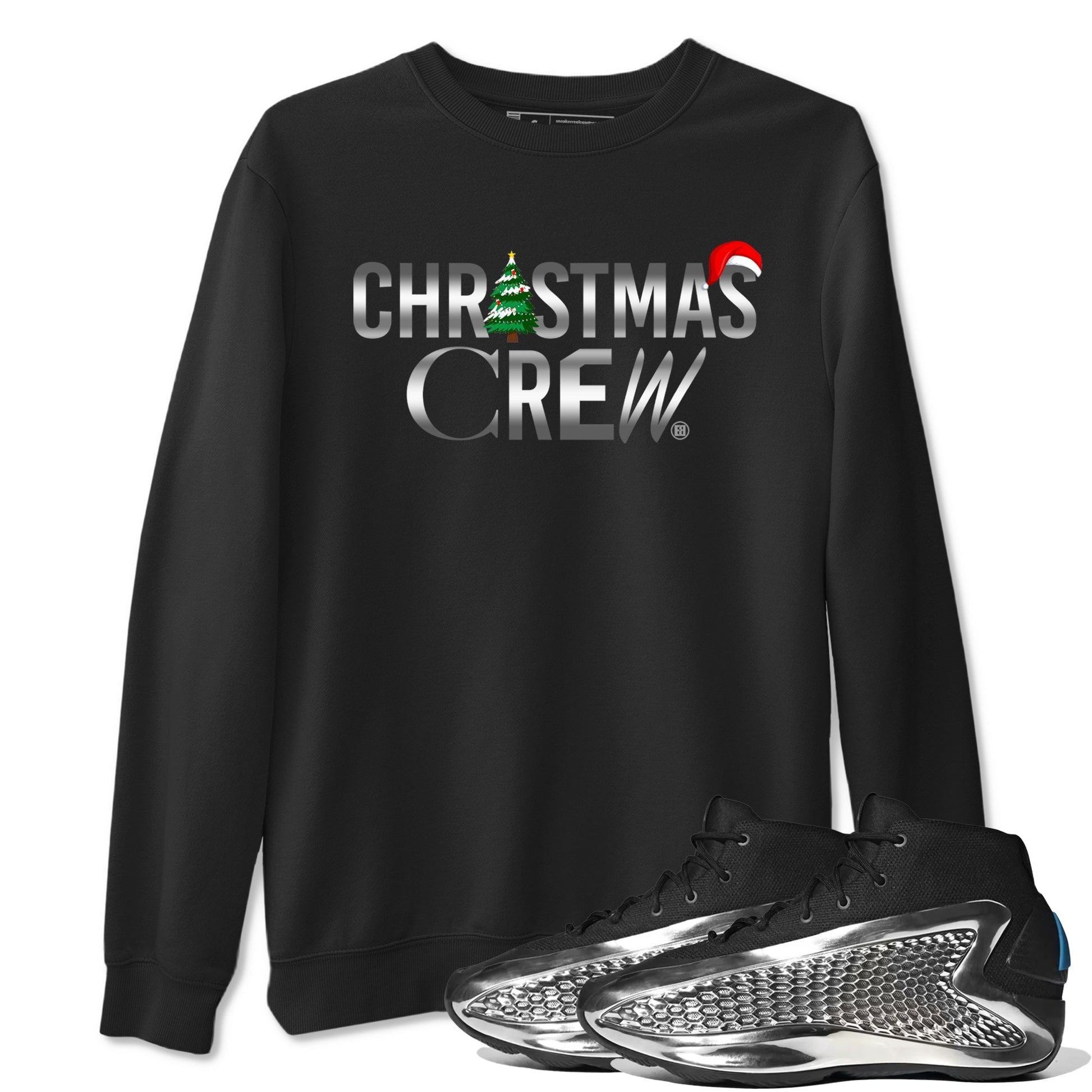 Christmas Crew Sneaker Tees - AE 1 Silver Metallic