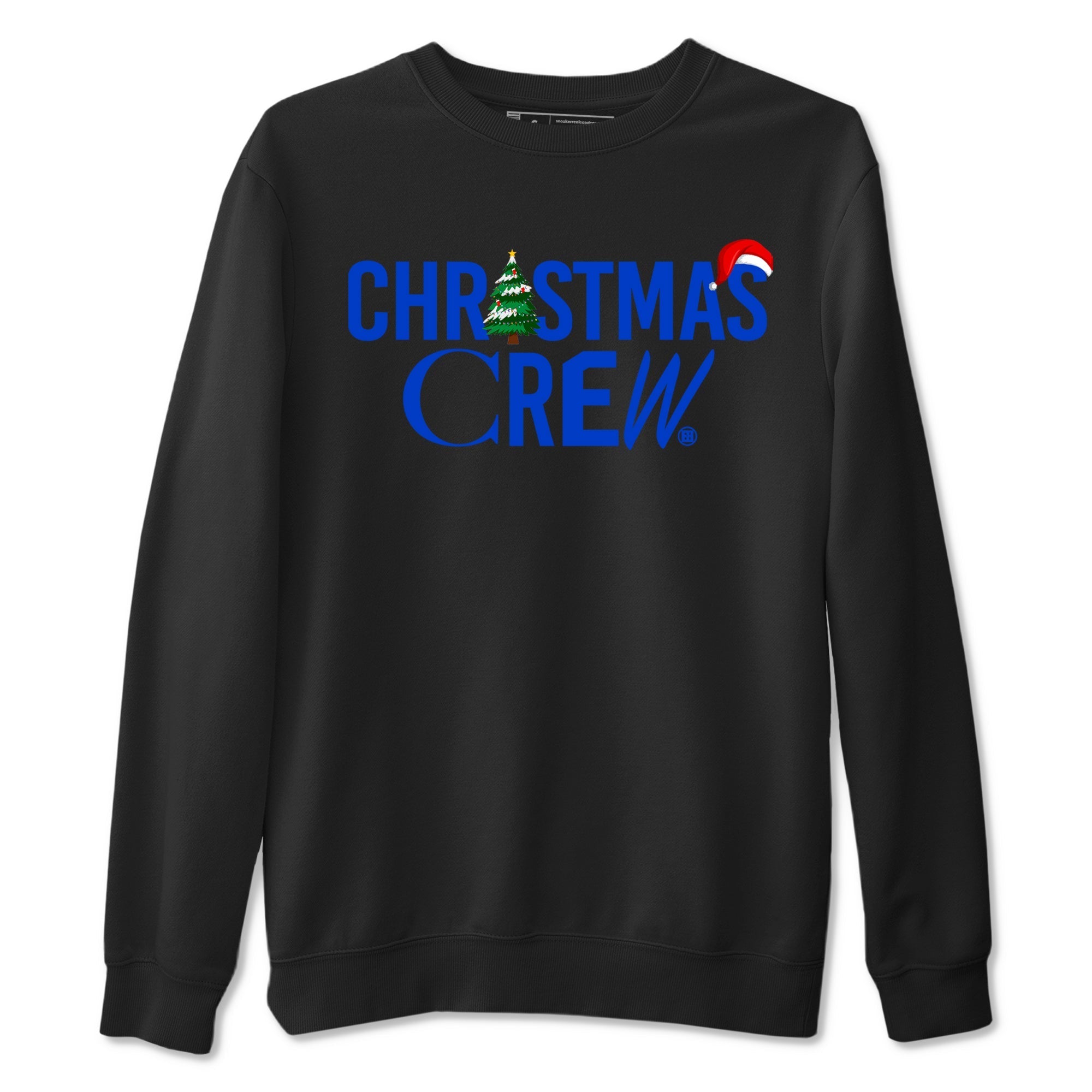Christmas Crew Sneaker Tees - Air Jordan 12 Blueberry