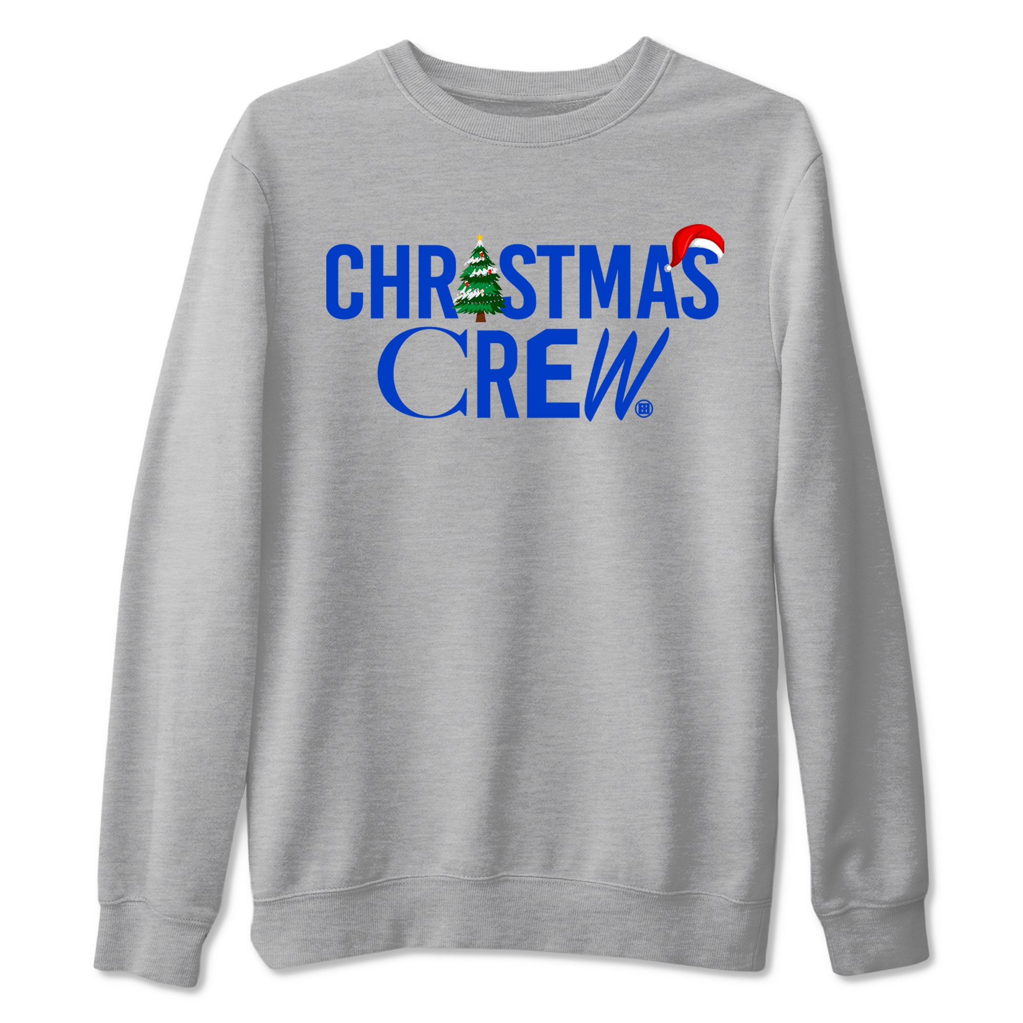 Christmas Crew Sneaker Tees - Air Jordan 12 Blueberry