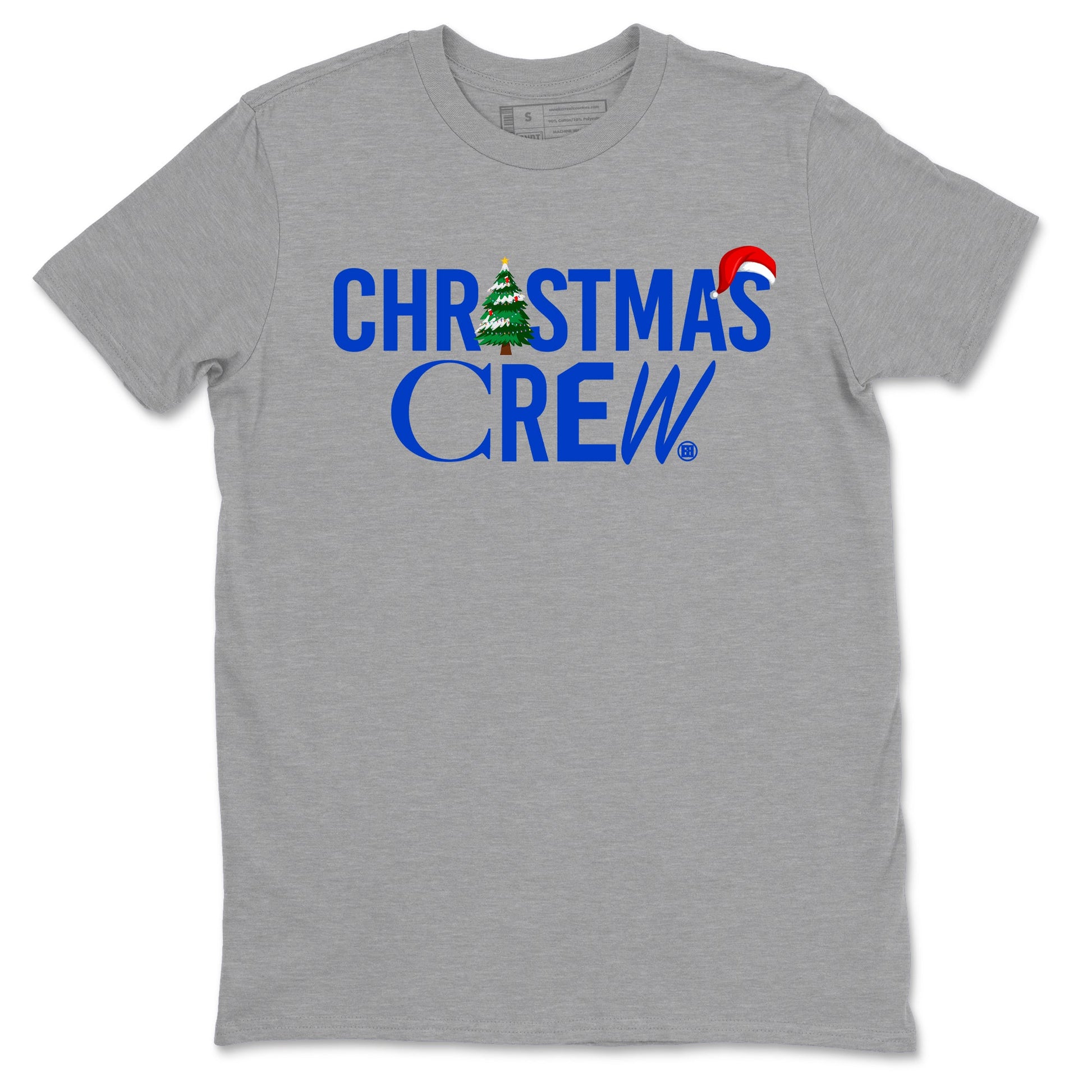 Christmas Crew Sneaker Tees - Air Jordan 12 Blueberry
