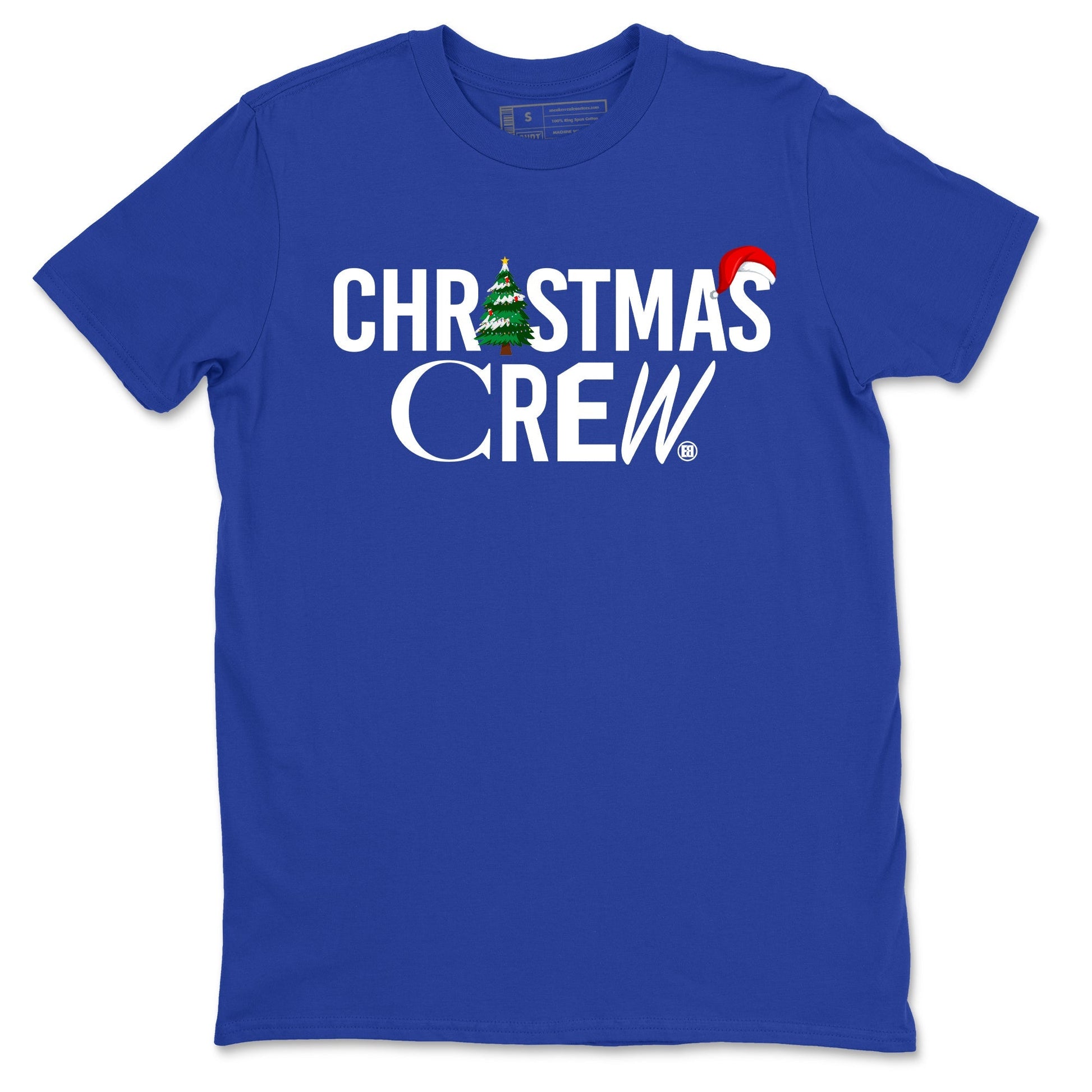 Christmas Crew Sneaker Tees - Air Jordan 12 Blueberry