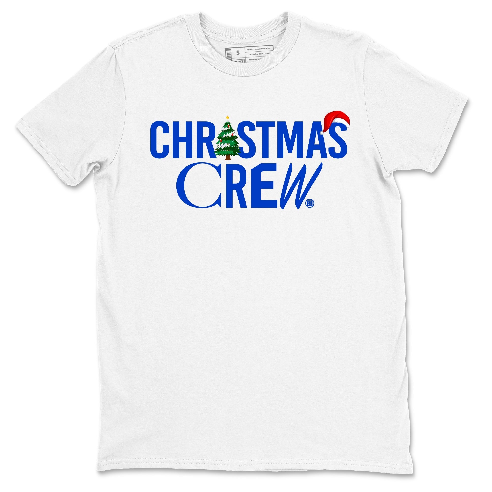Christmas Crew Sneaker Tees - Air Jordan 12 Blueberry
