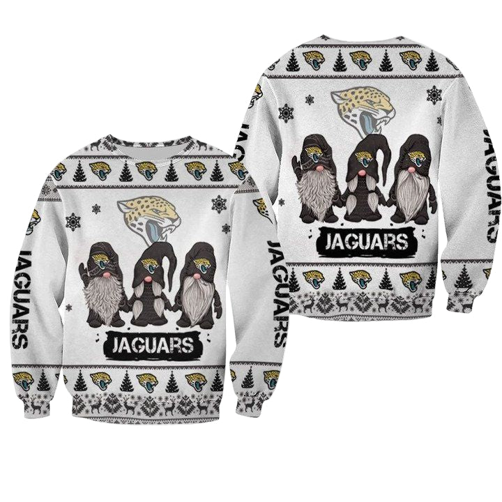 Christmas Gnomes Jacksonville Jaguars Ugly Sweater Christmas 3D Sweater ? Usalast