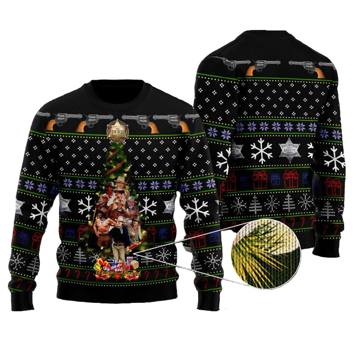 Christmas Tree John Wayne Christmas Sweater ? Usalast