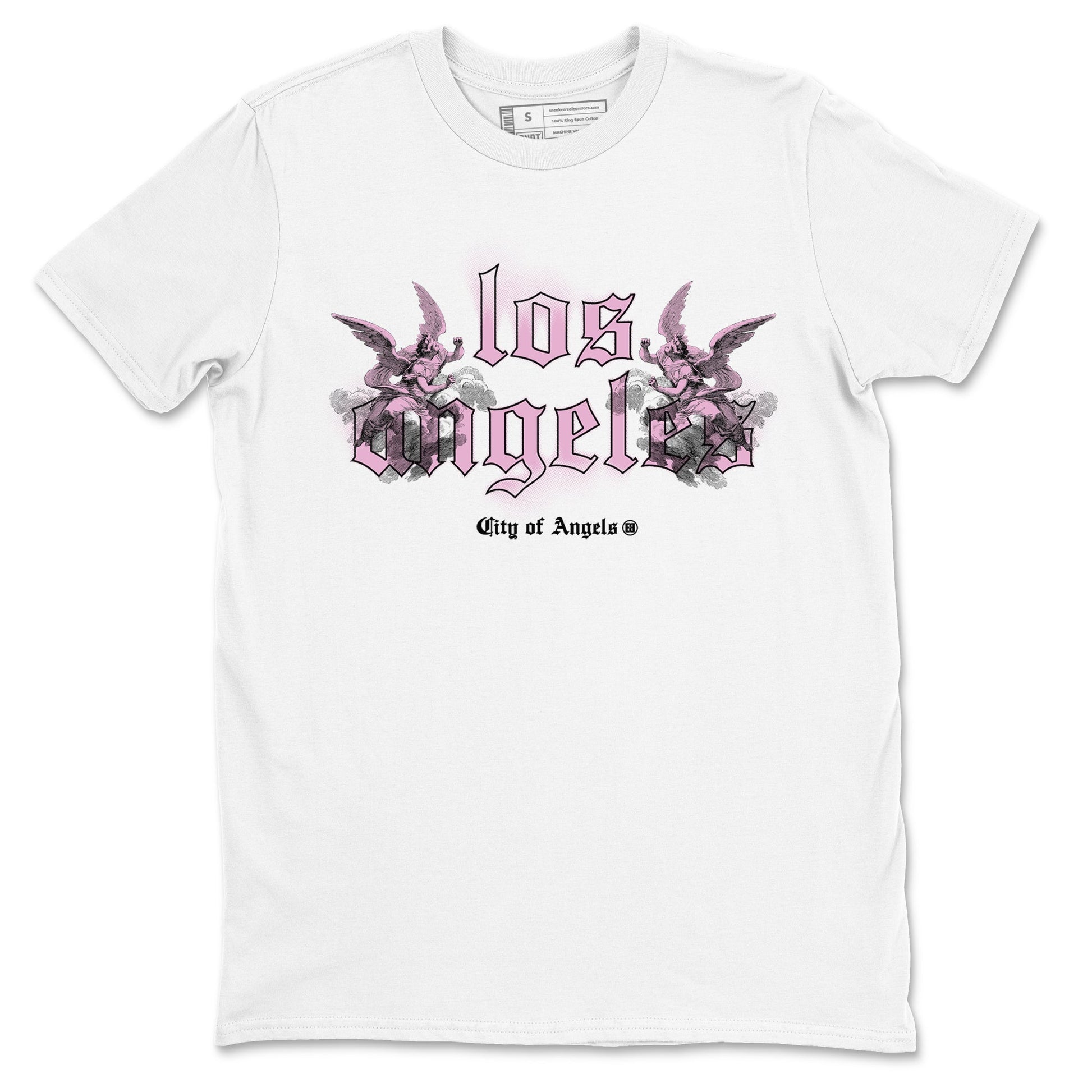 City Of Angeles Sneaker Tees - Air Jordan 4 Orchid