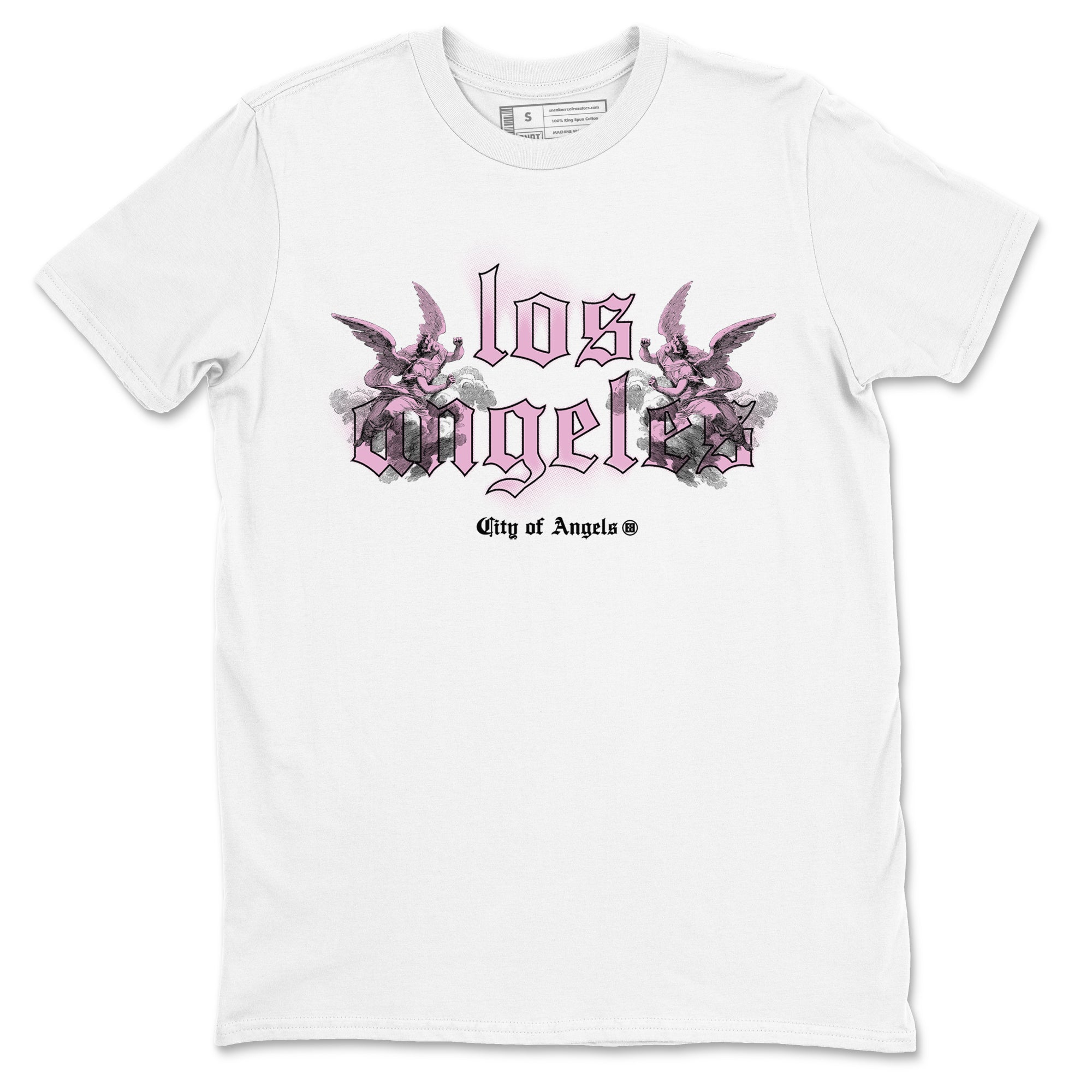 City Of Angeles Sneaker Tees - Air Jordan 4 Orchid