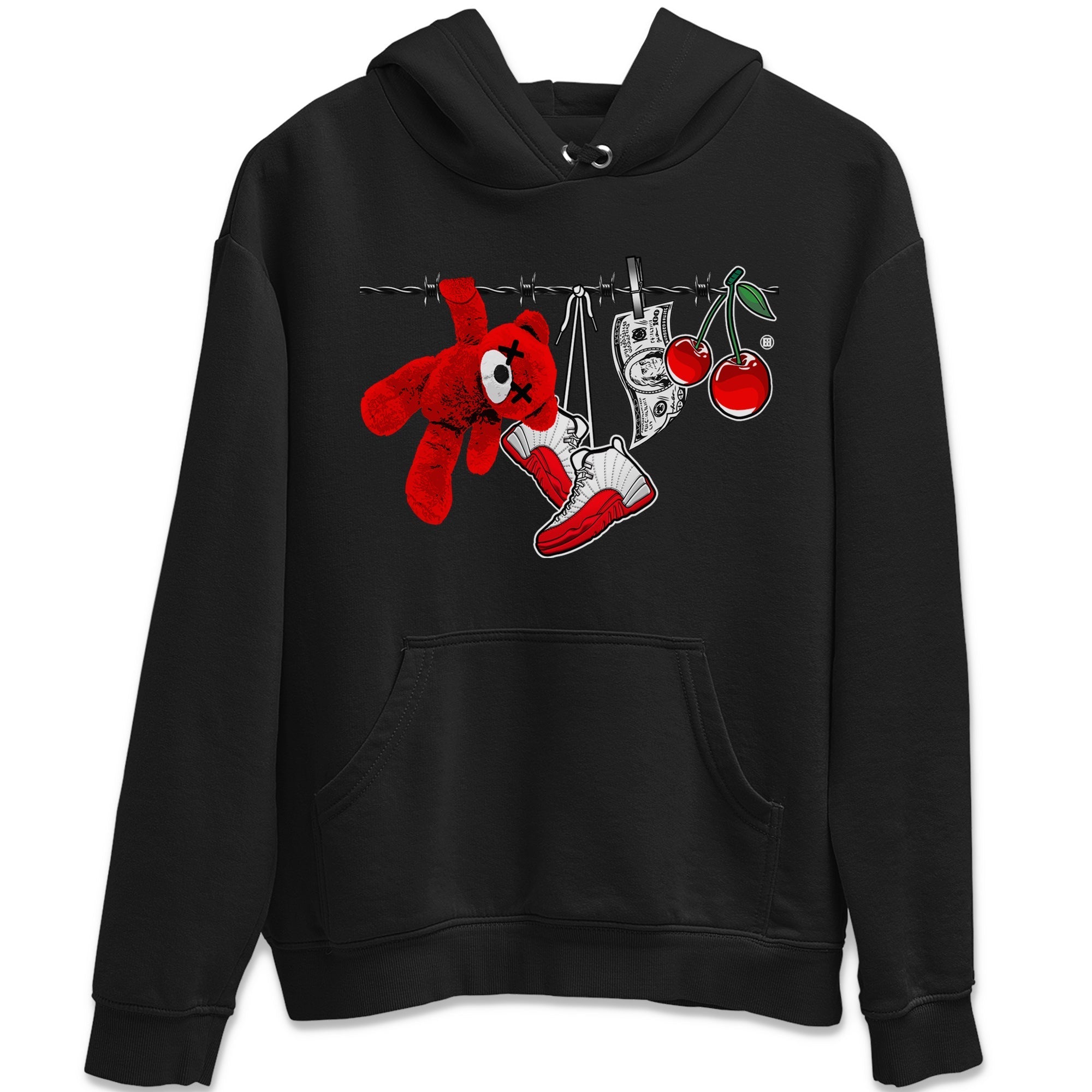 Clothesline Unisex Tops - Air Jordan 12 Cherry