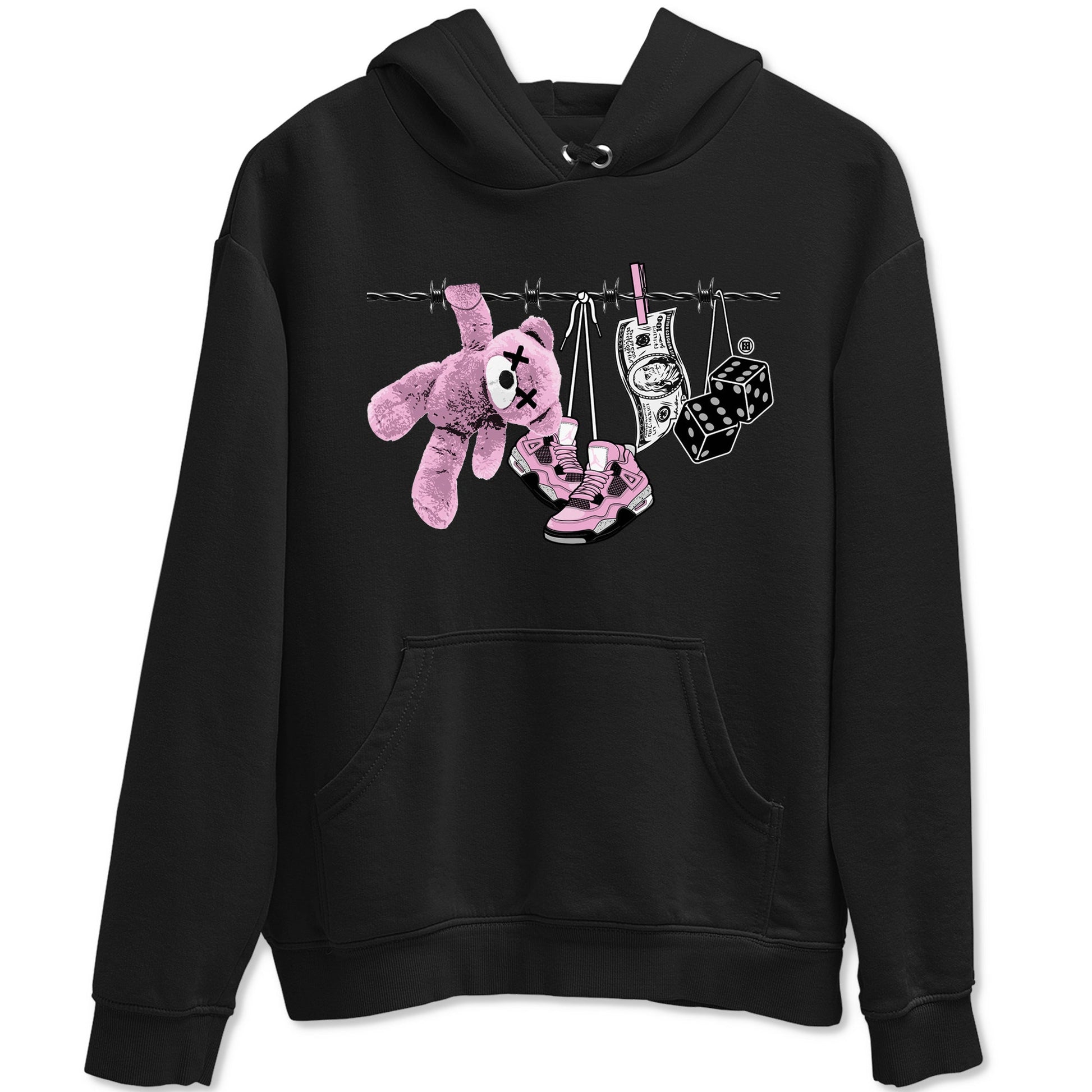 Clothesline Sneaker Tees - Air Jordan 4 Orchid