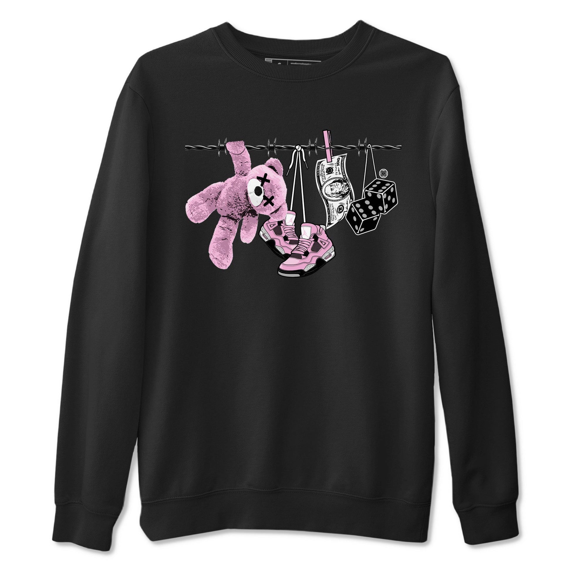 Clothesline Sneaker Tees - Air Jordan 4 Orchid