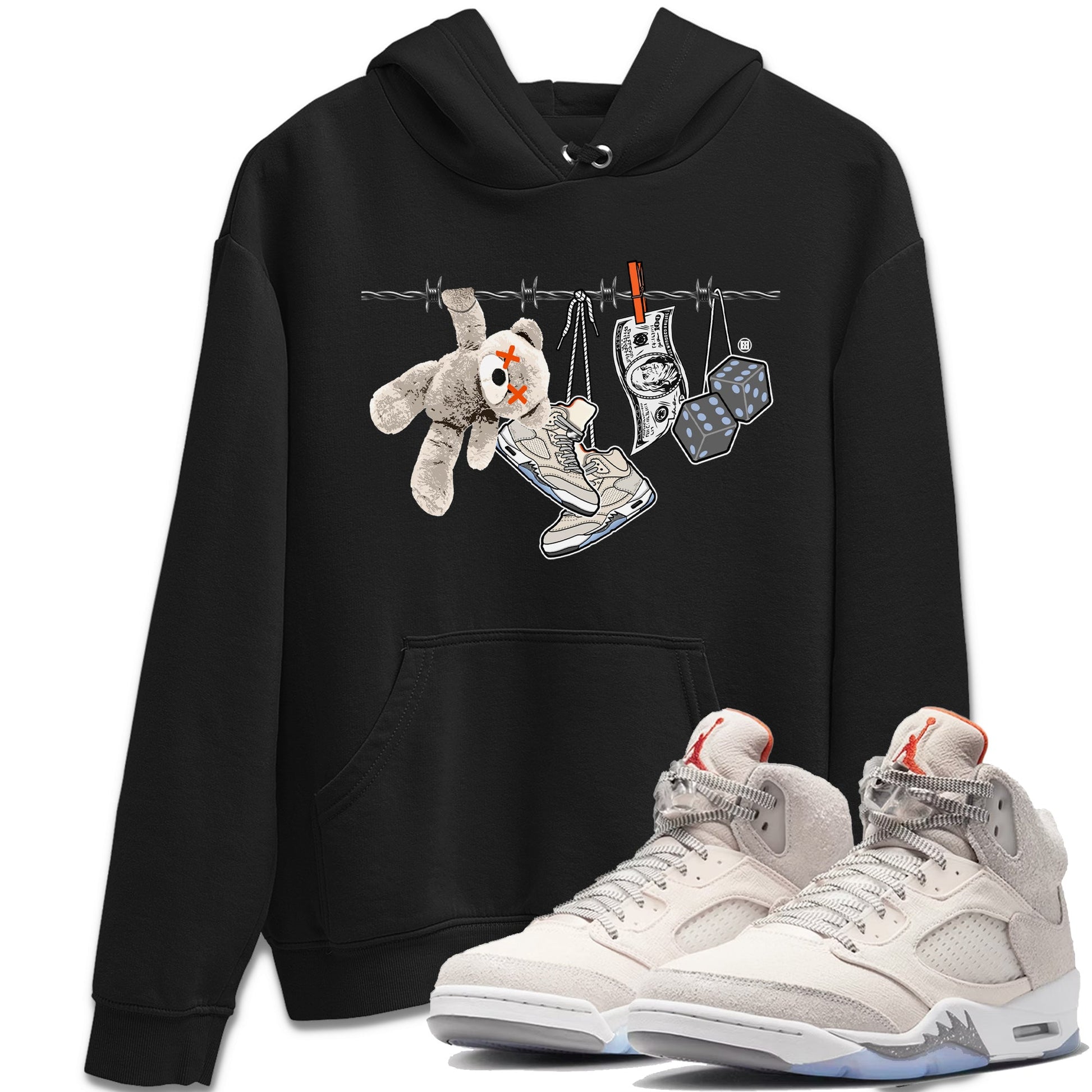 Clothesline Unisex Tops - Air Jordan 5 Craft