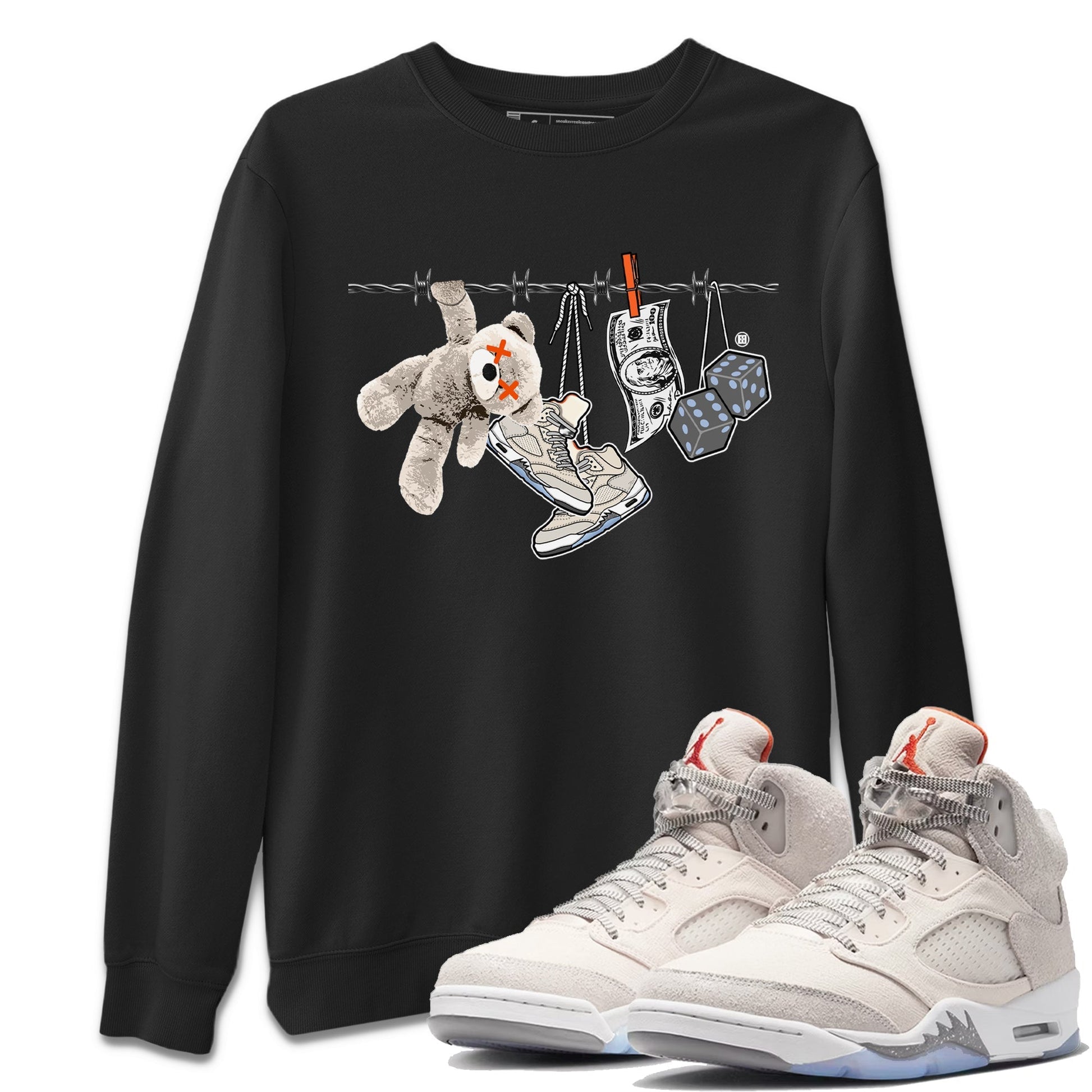 Clothesline Unisex Tops - Air Jordan 5 Craft