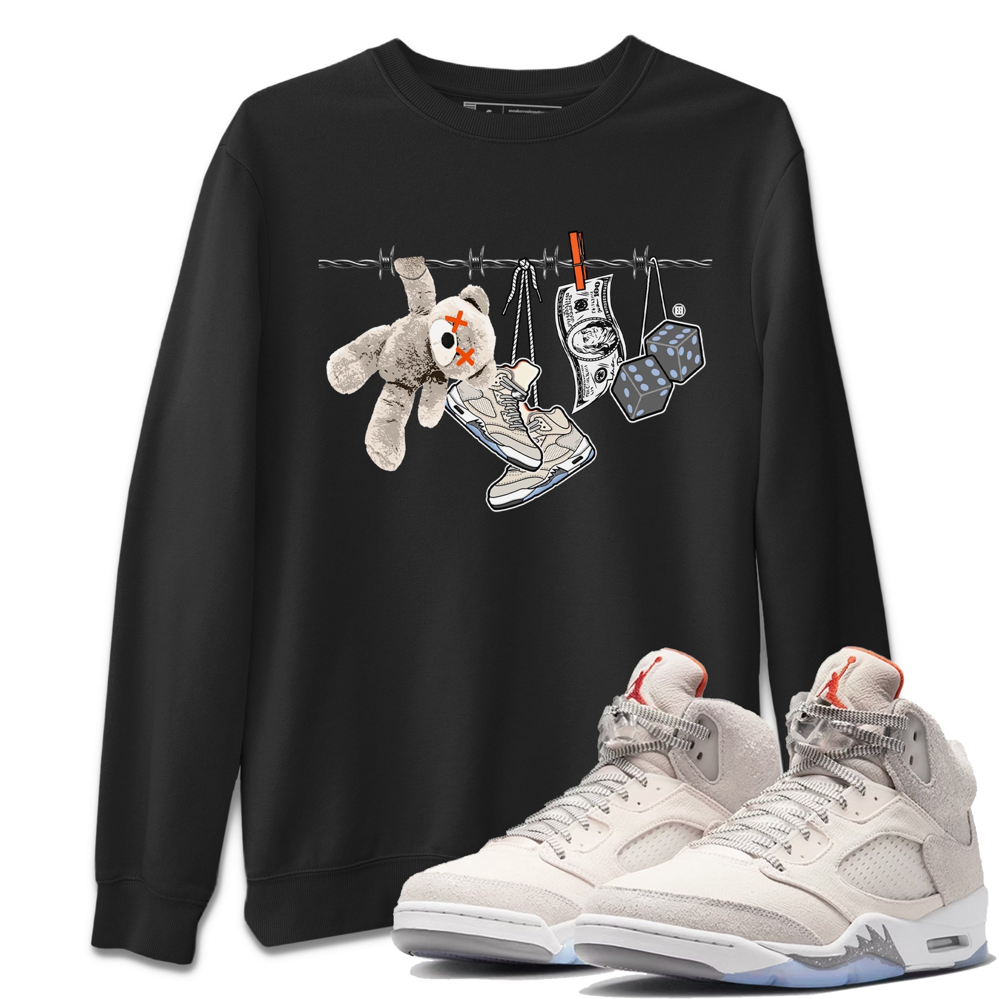 Clothesline Unisex Tops - Air Jordan 5 Craft