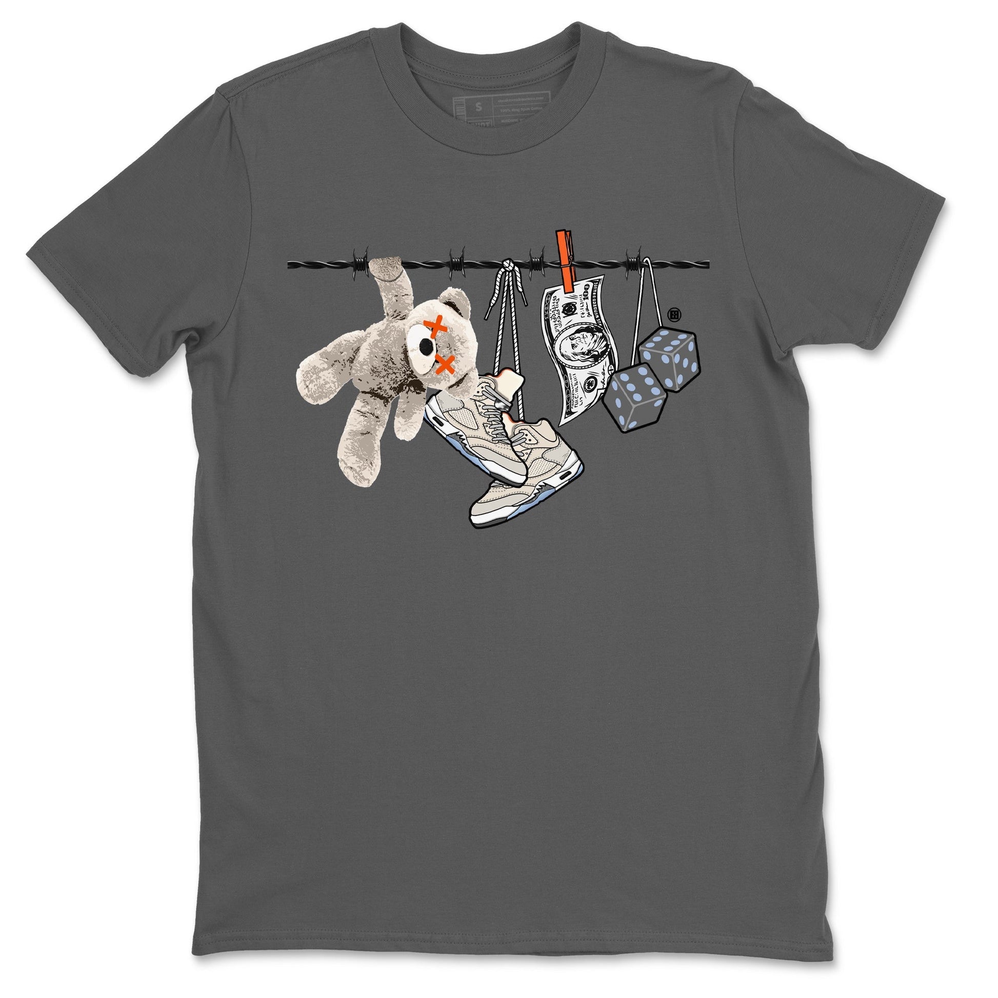Clothesline Unisex Tops - Air Jordan 5 Craft