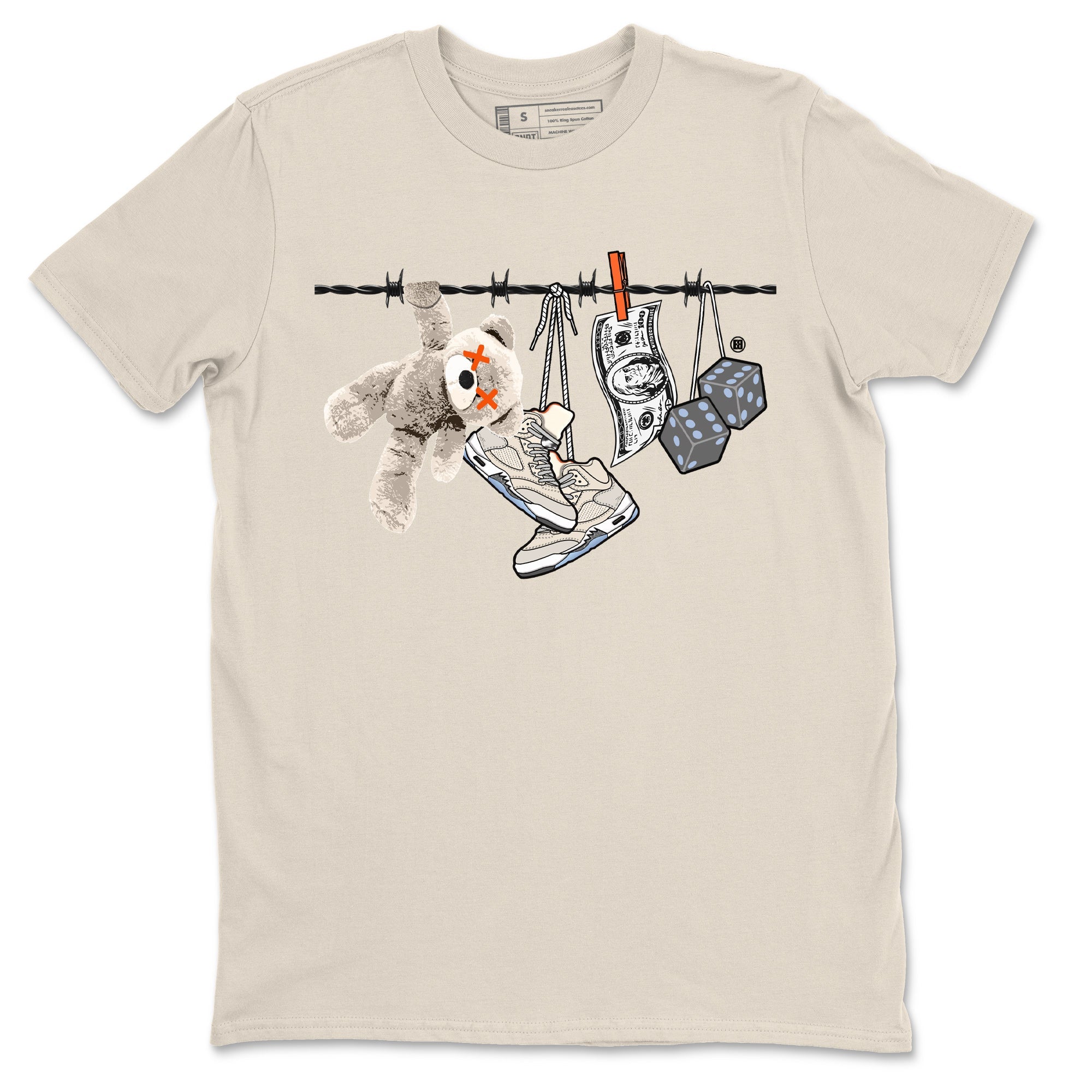 Clothesline Unisex Tops - Air Jordan 5 Craft