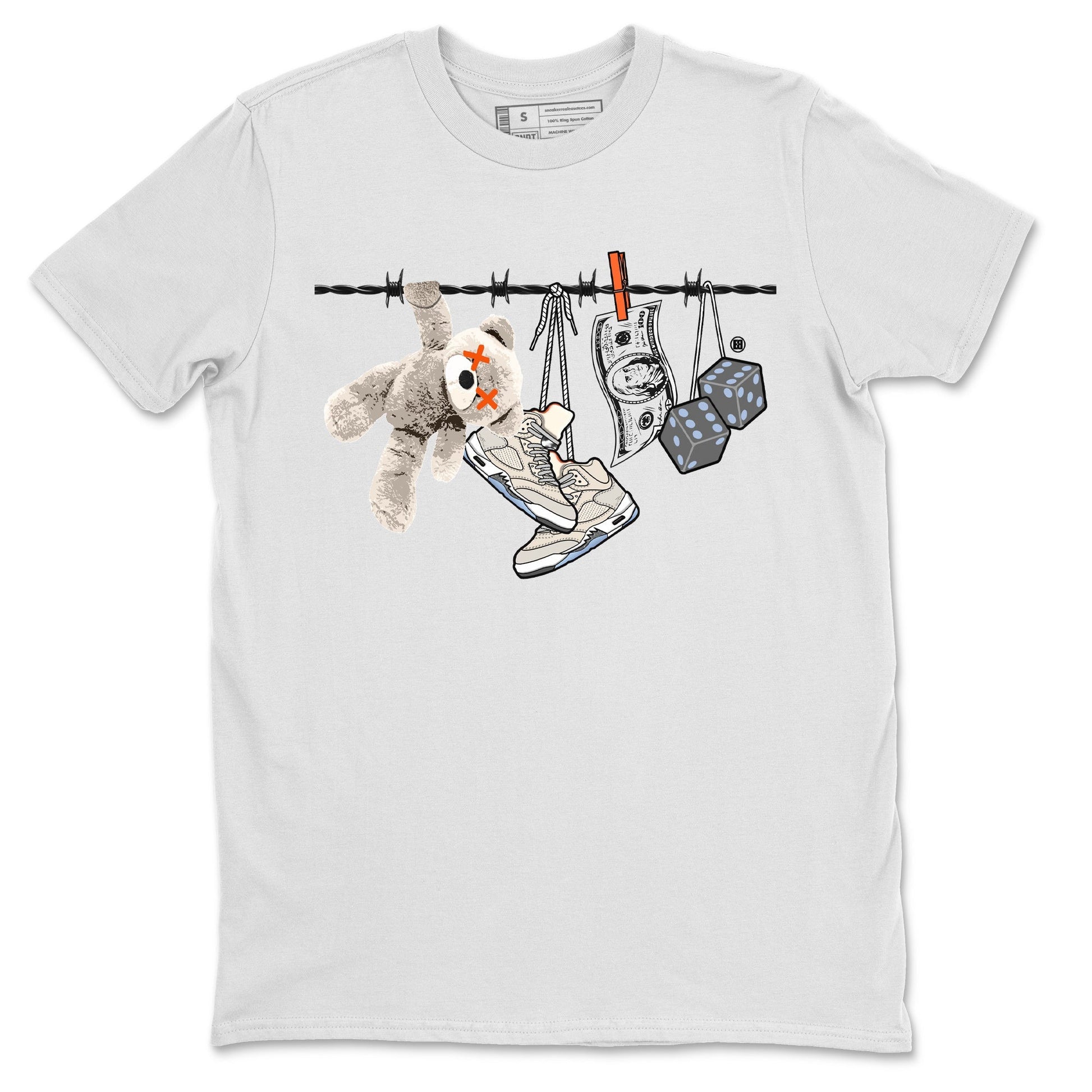 Clothesline Unisex Tops - Air Jordan 5 Craft
